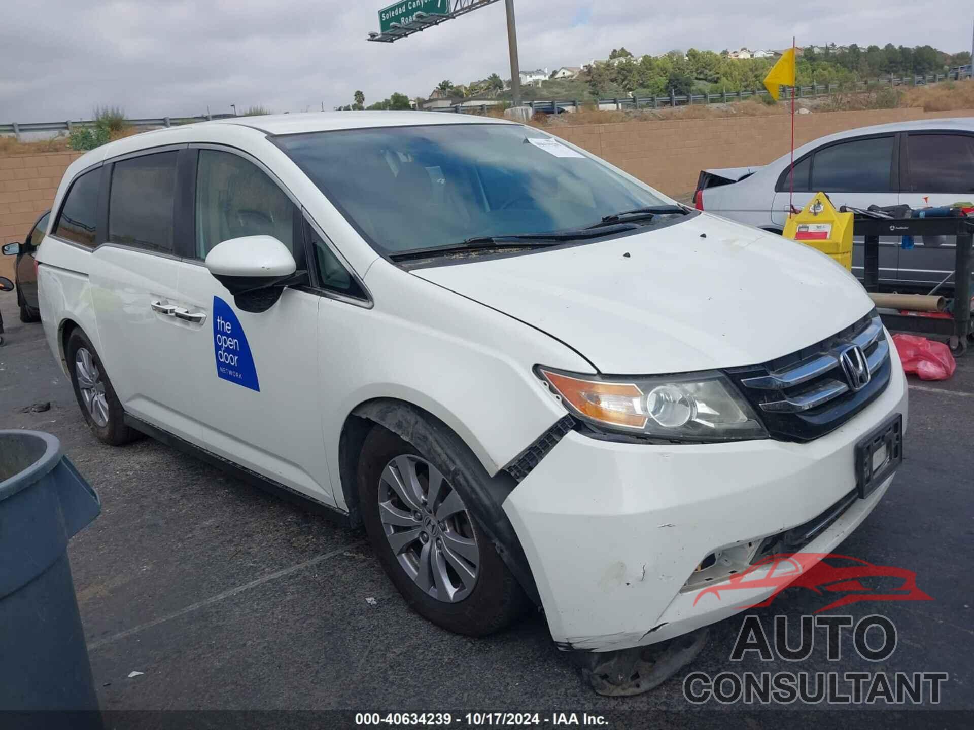 HONDA ODYSSEY 2014 - 5FNRL5H49EB059513