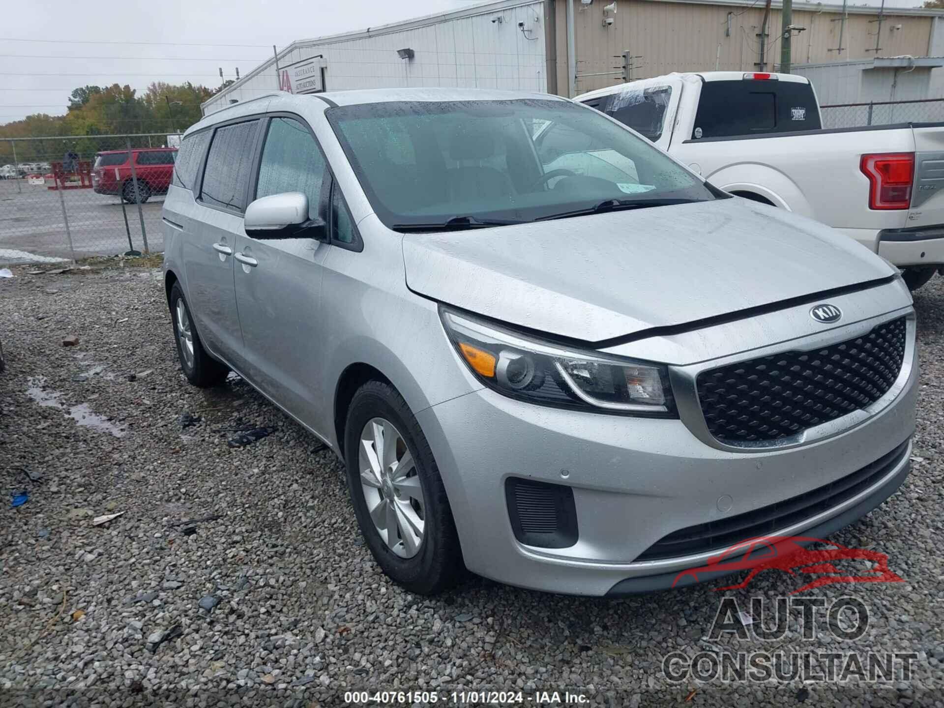 KIA SEDONA 2017 - KNDMB5C11H6281893