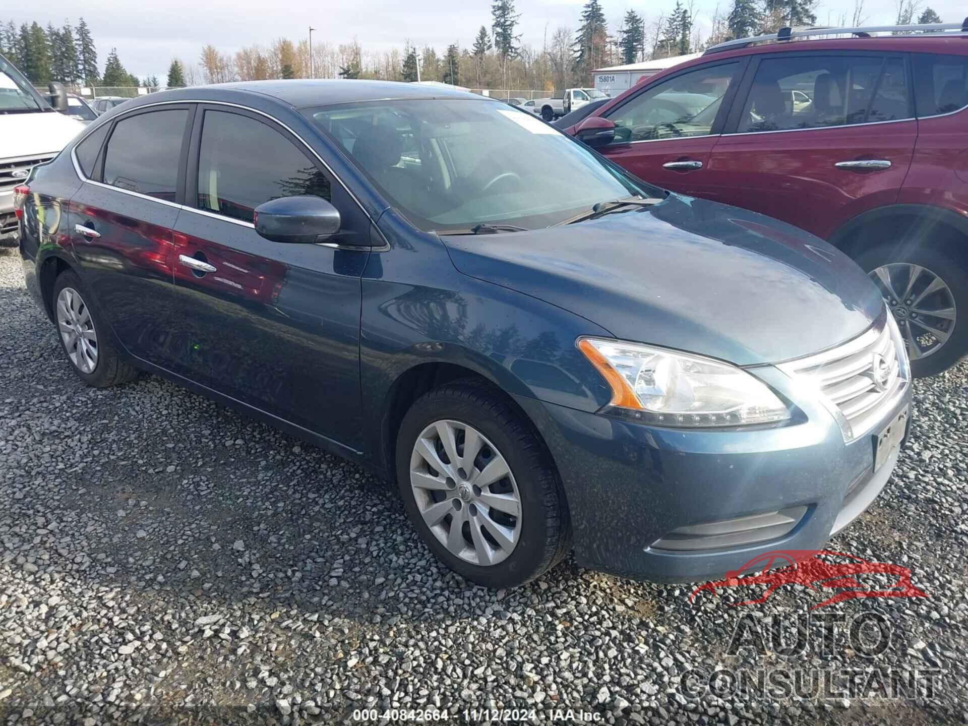 NISSAN SENTRA 2014 - 3N1AB7APXEY214707