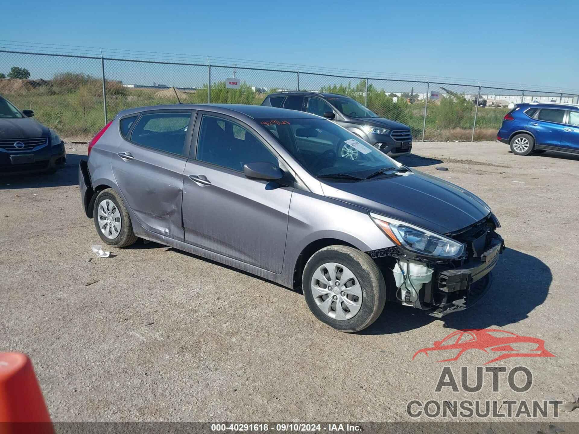 HYUNDAI ACCENT 2016 - KMHCT5AEXGU244085