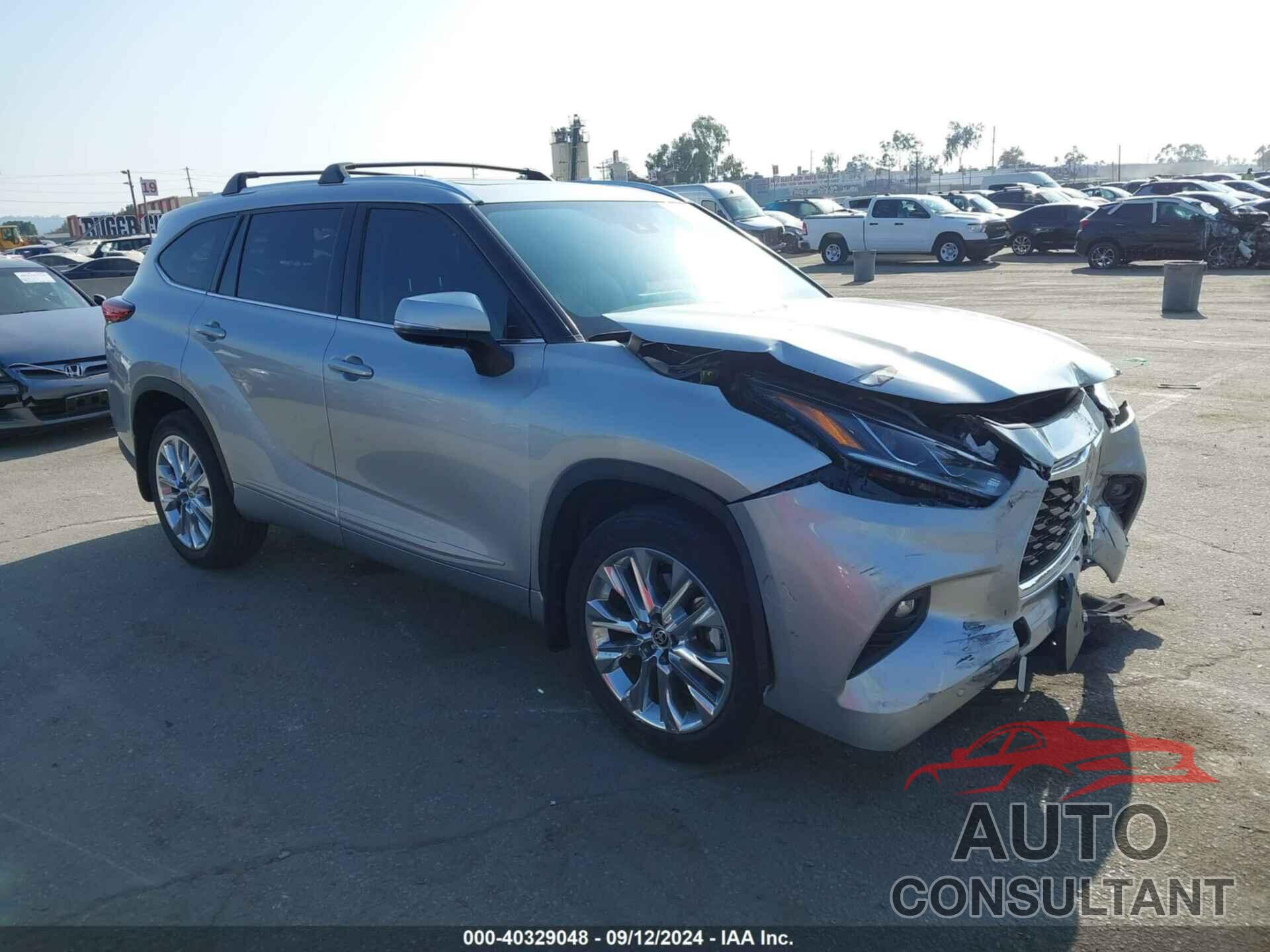 TOYOTA HIGHLANDER 2021 - 5TDDZRBH4MS524978