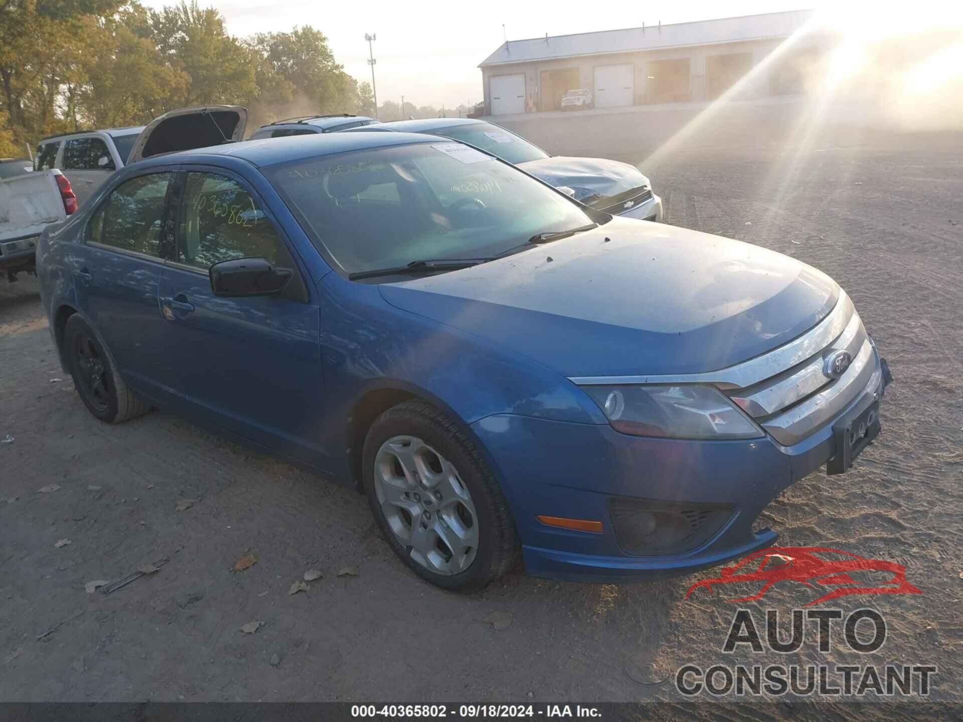 FORD FUSION 2010 - 3FAHP0HG5AR101168