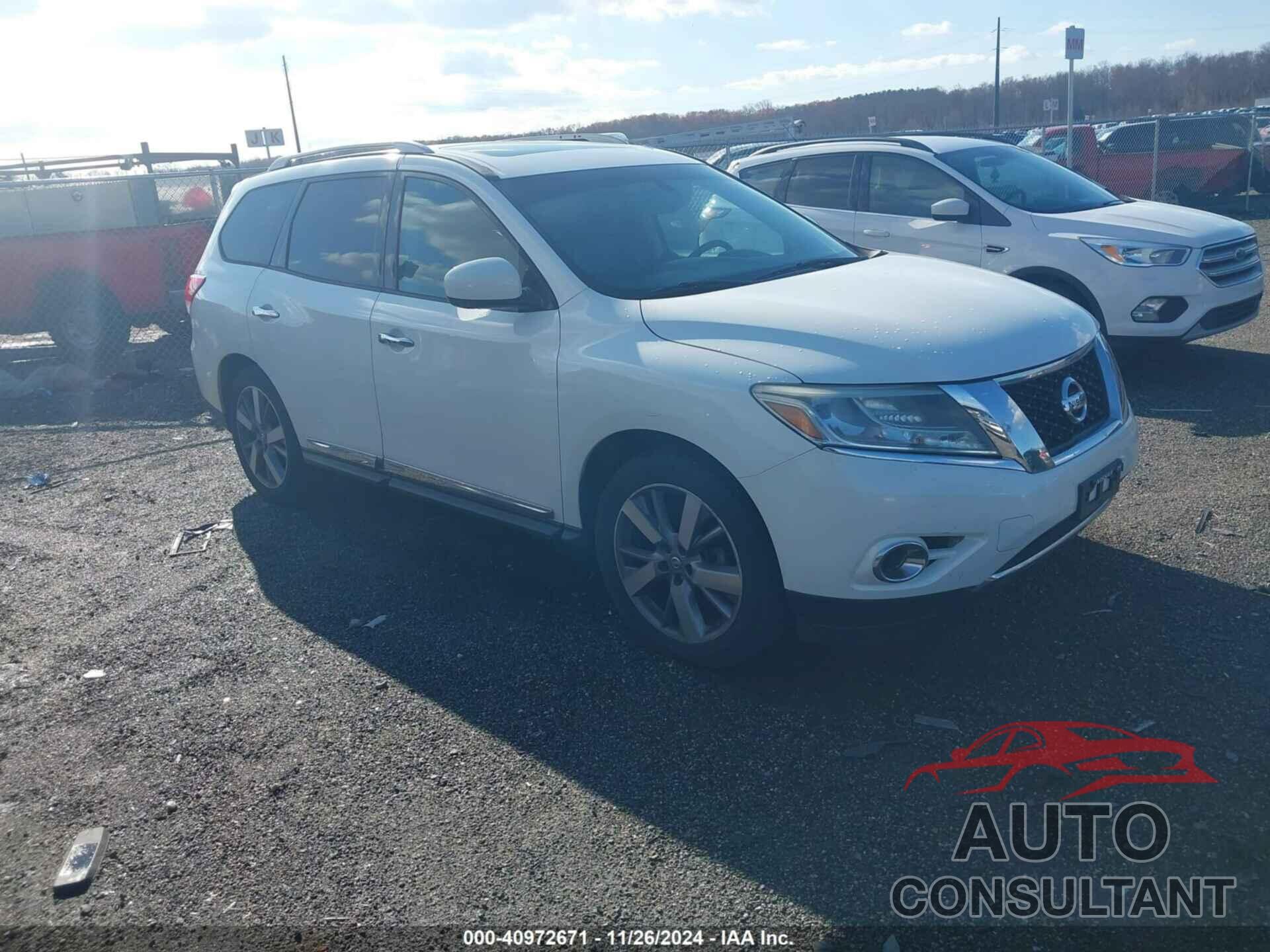 NISSAN PATHFINDER 2013 - 5N1AR2MM8DC663545