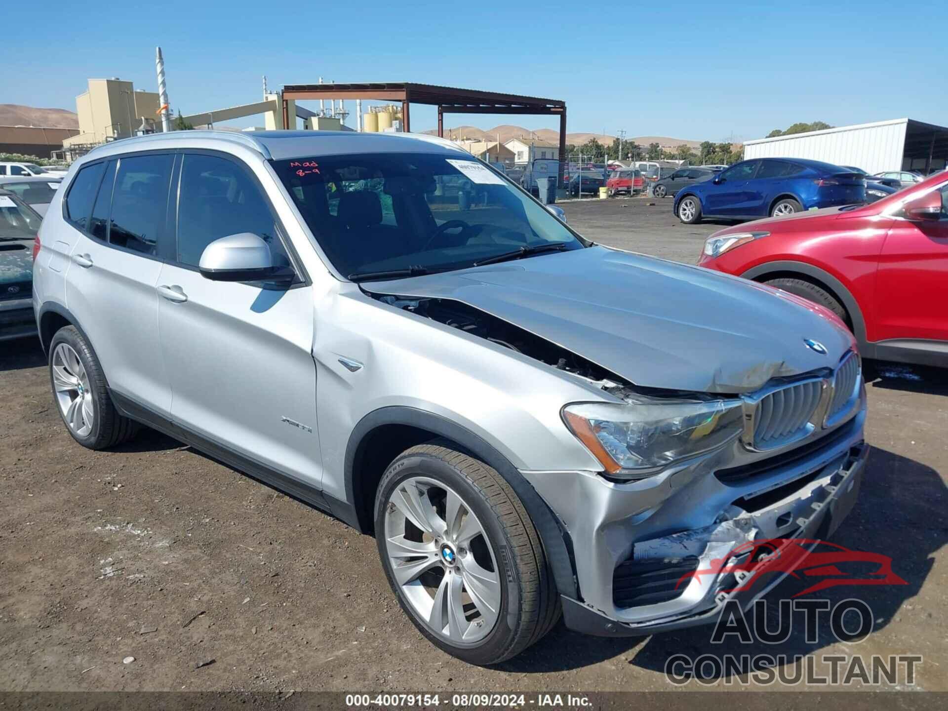 BMW X3 2016 - 5UXWX7C54G0S15881