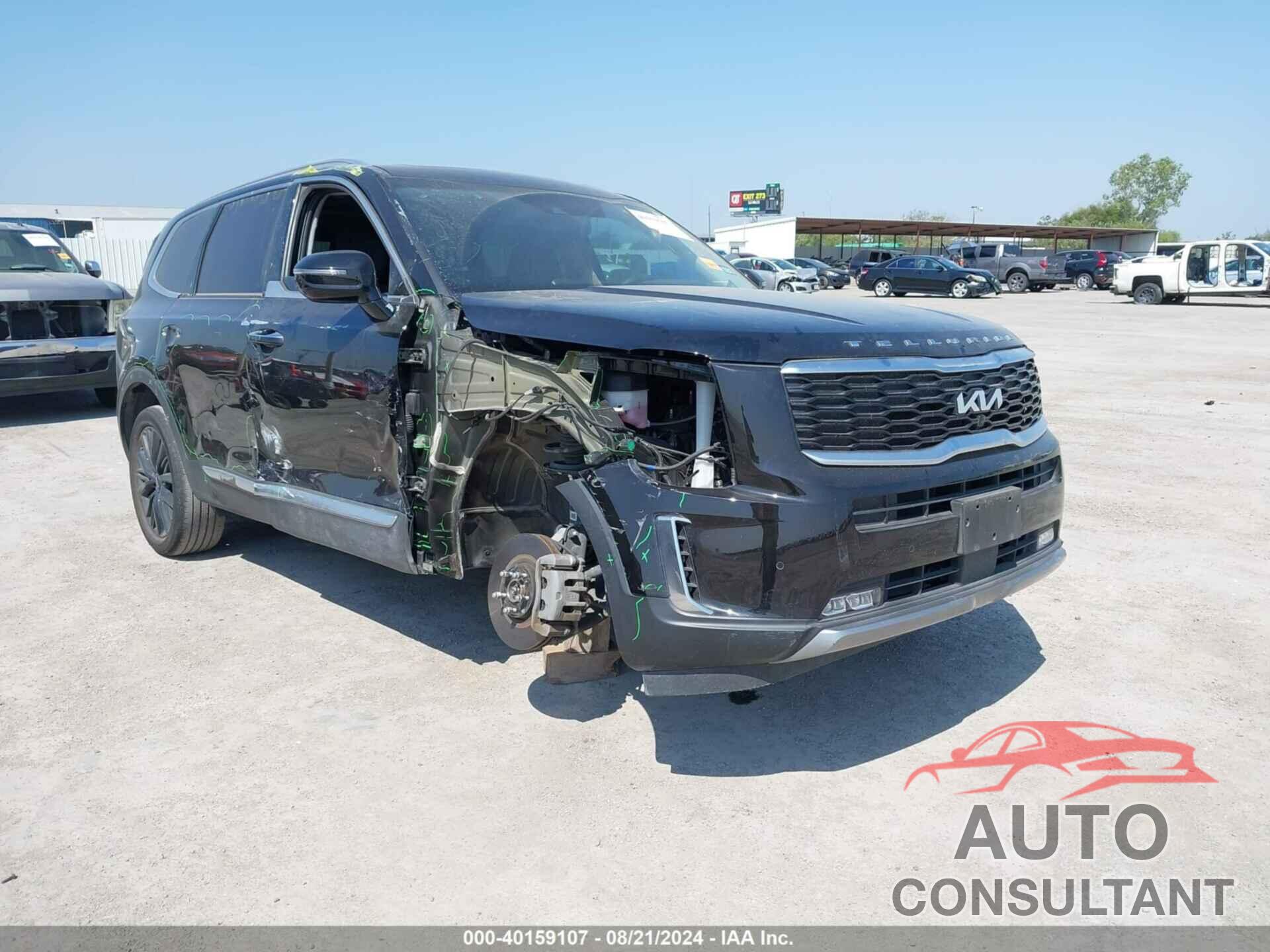 KIA TELLURIDE 2022 - 5XYP5DHC5NG267688