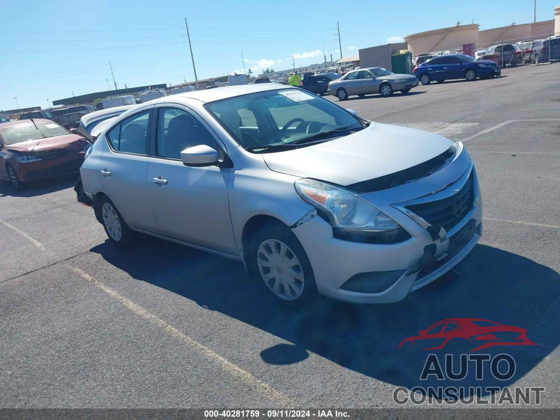 NISSAN VERSA 2016 - 3N1CN7AP1GL853784