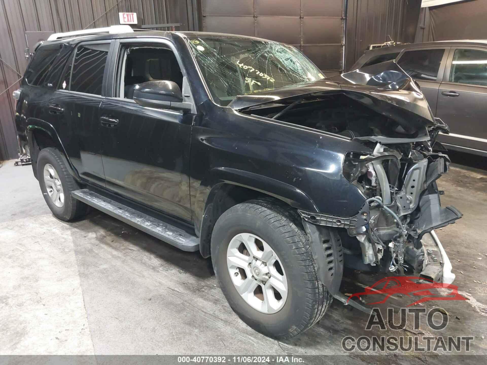 TOYOTA 4RUNNER 2016 - JTEBU5JR3G5321594
