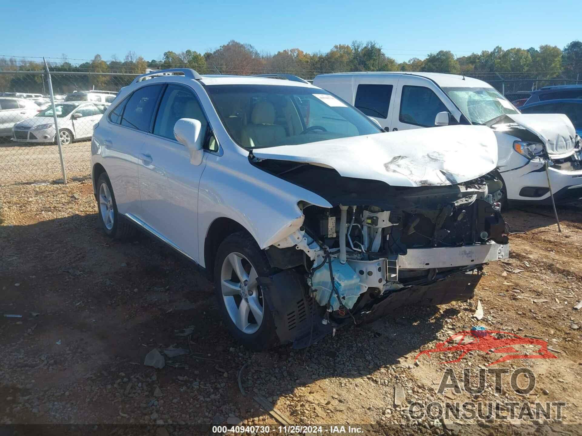 LEXUS RX 350 2013 - 2T2BK1BA6DC204159