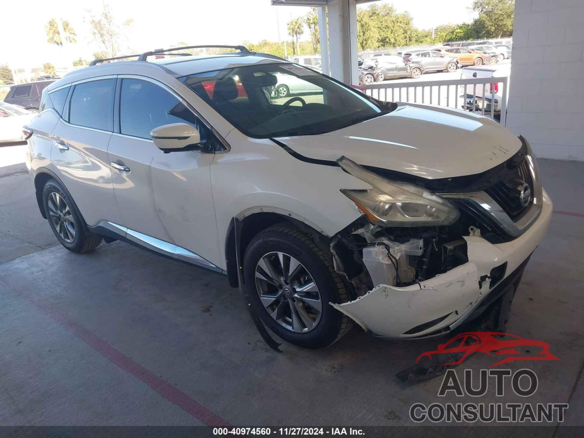 NISSAN MURANO 2016 - 5N1AZ2MG0GN160661