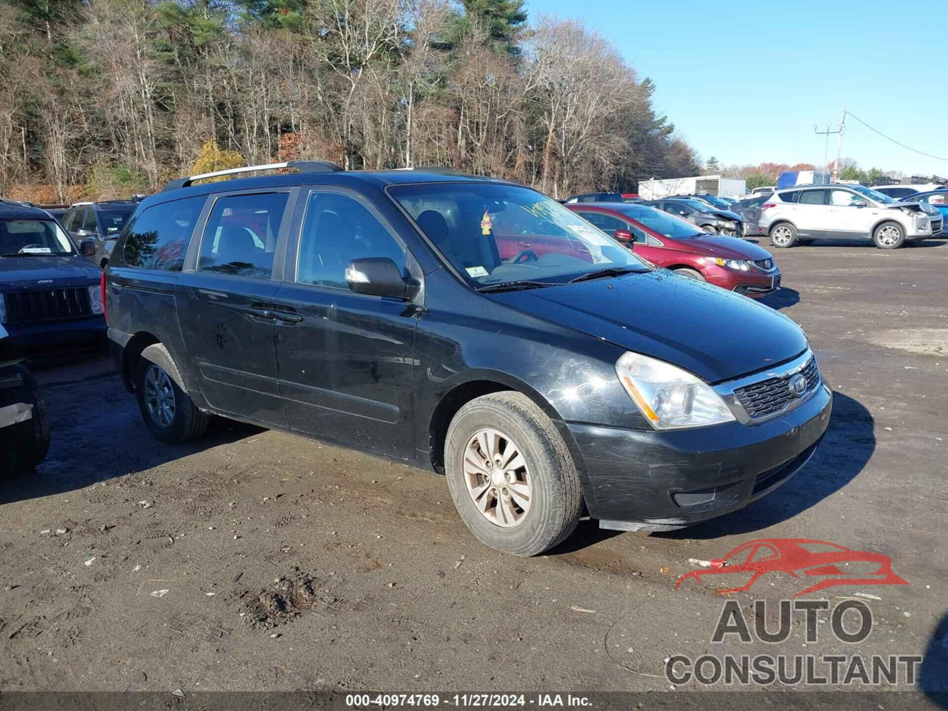 KIA SEDONA 2012 - KNDMG4C71C6492911