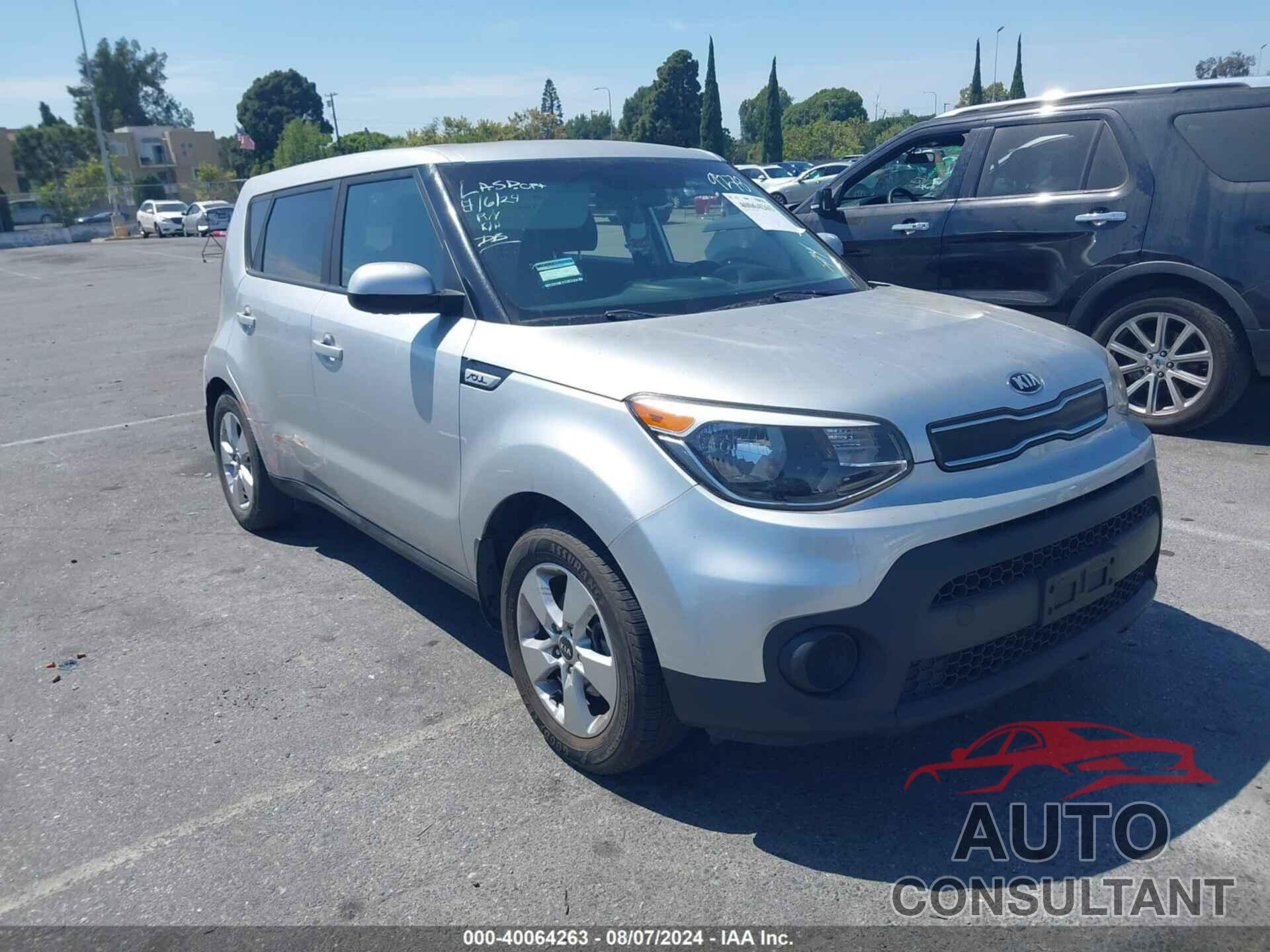 KIA SOUL 2019 - KNDJN2A28K7689278