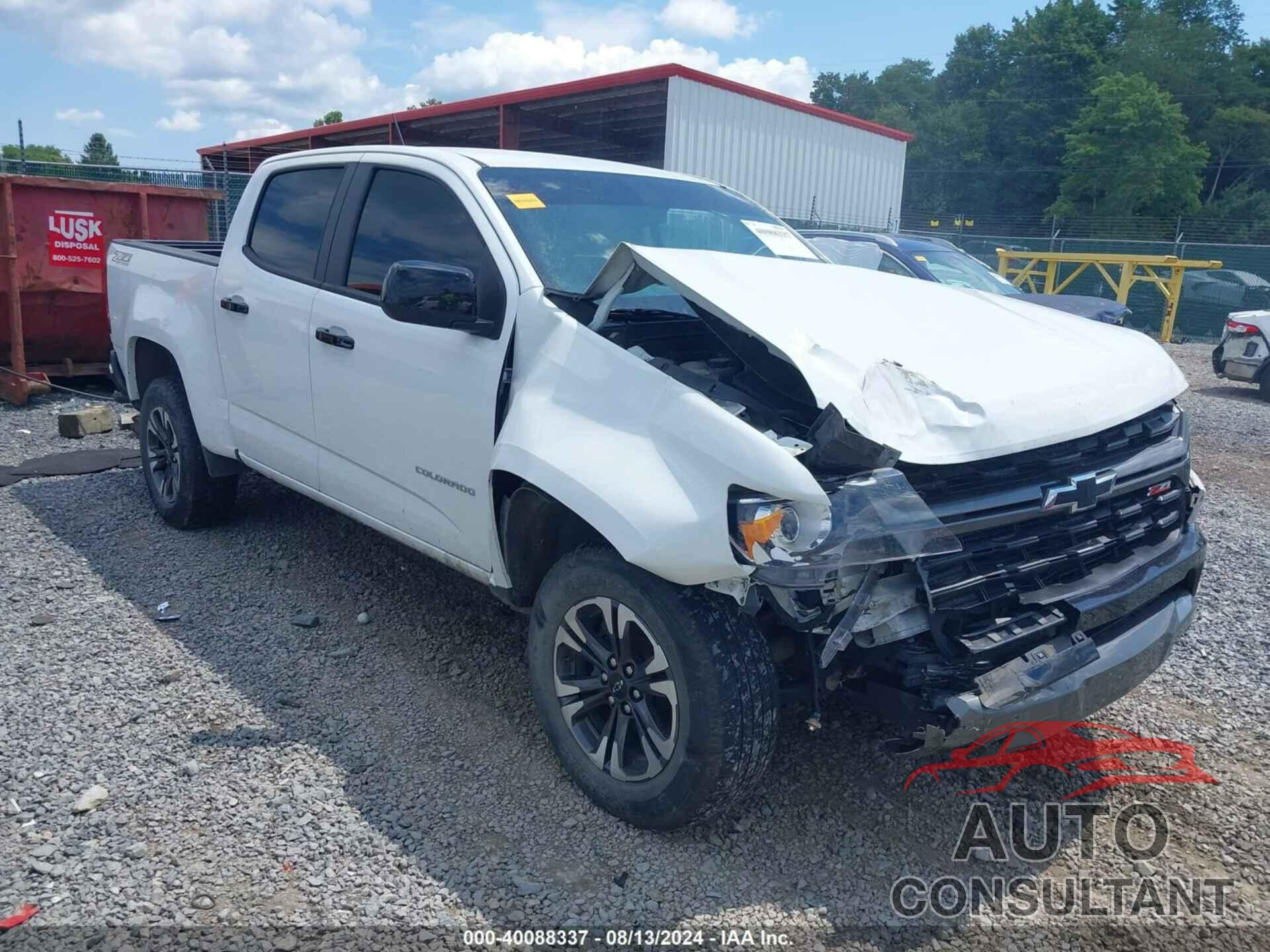 CHEVROLET COLORADO 2022 - 1GCGTDENXN1179943