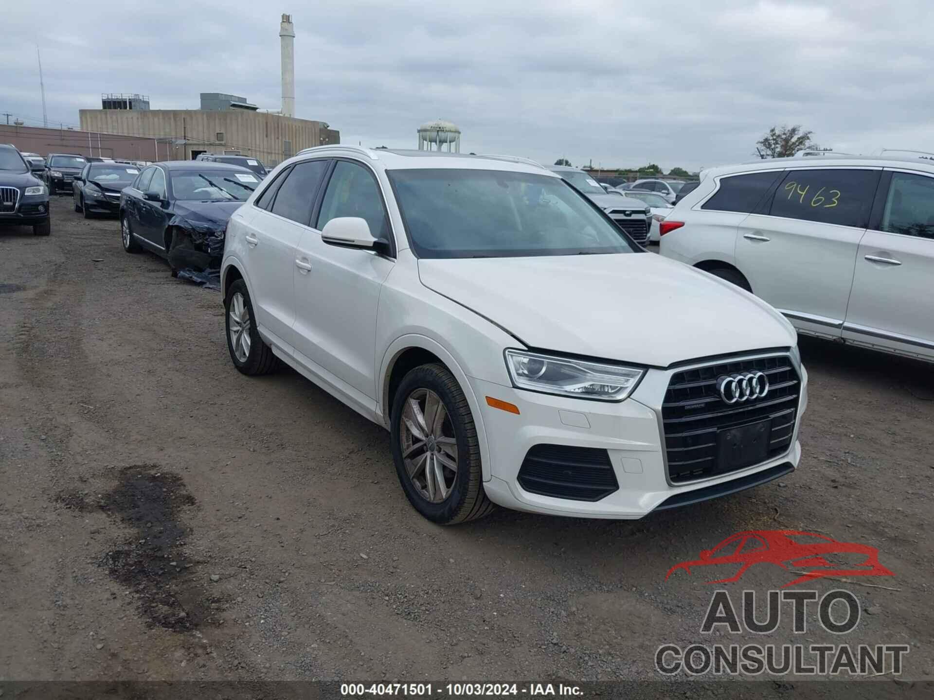 AUDI Q3 2017 - WA1JCCFS1HR009507