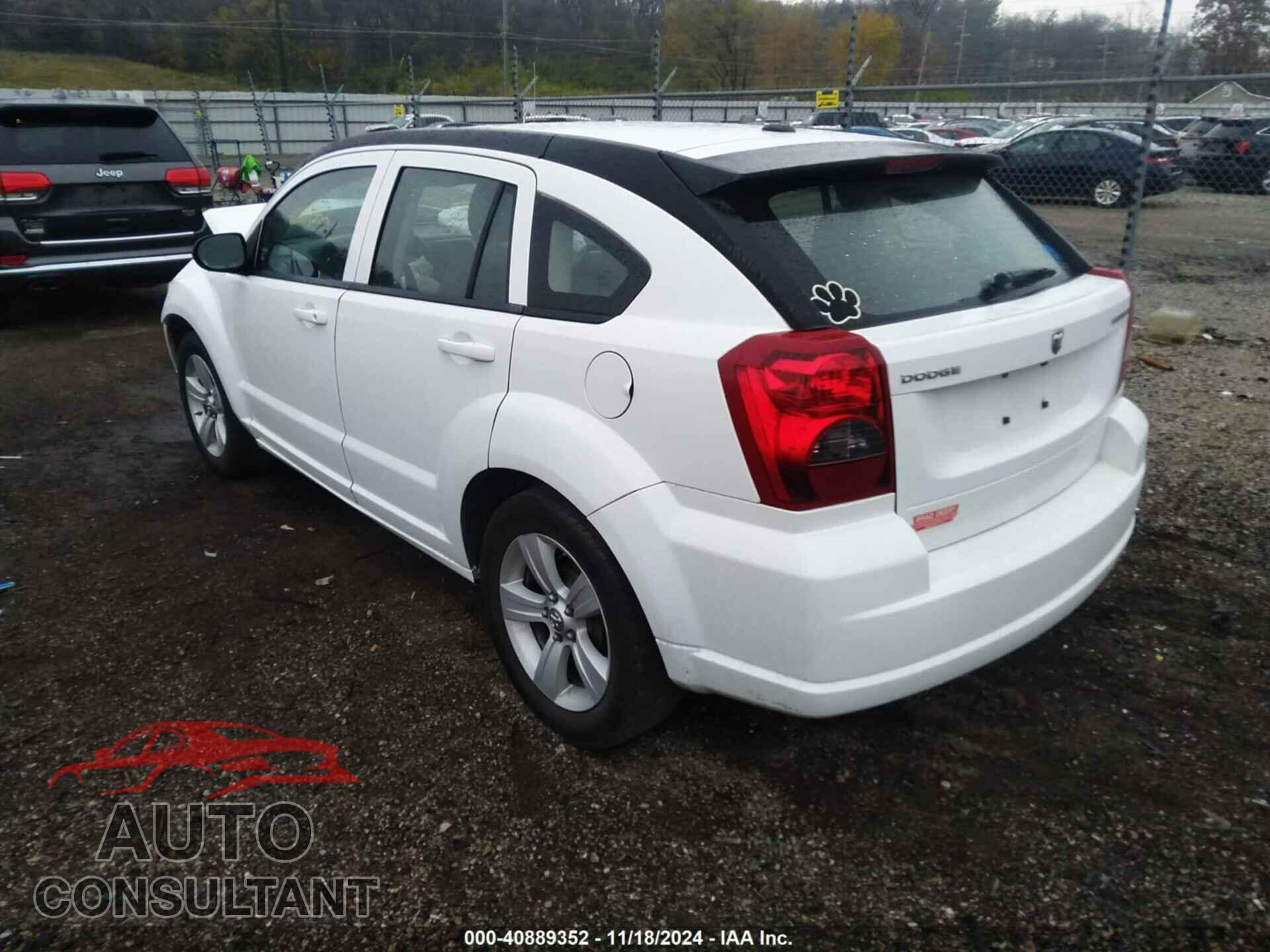 DODGE CALIBER 2011 - 1B3CB3HAXBD247710