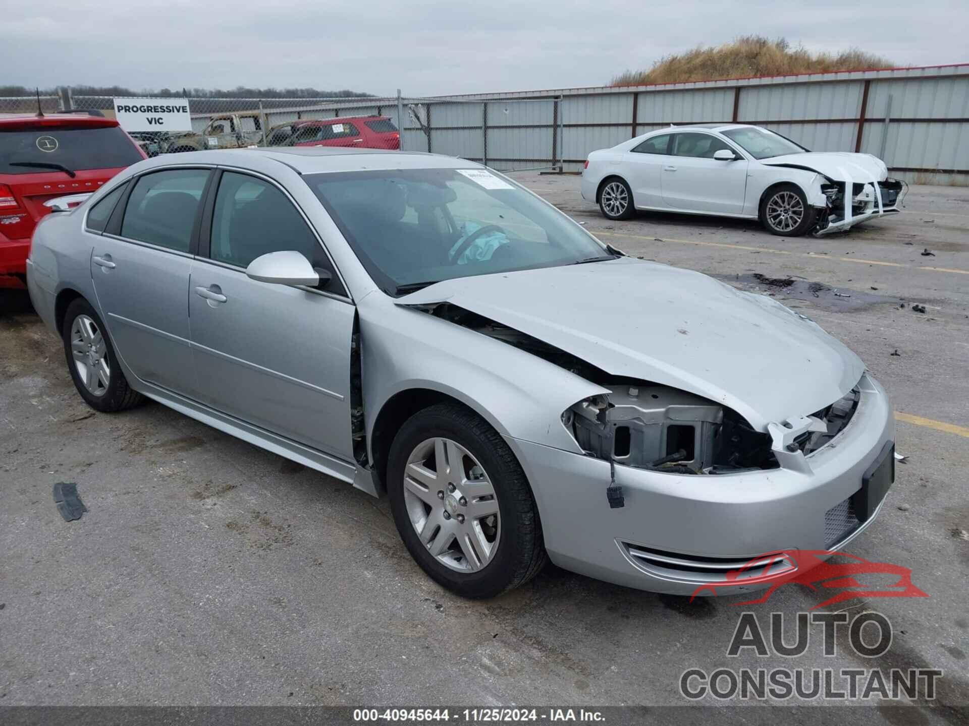 CHEVROLET IMPALA 2012 - 2G1WG5E30C1273575
