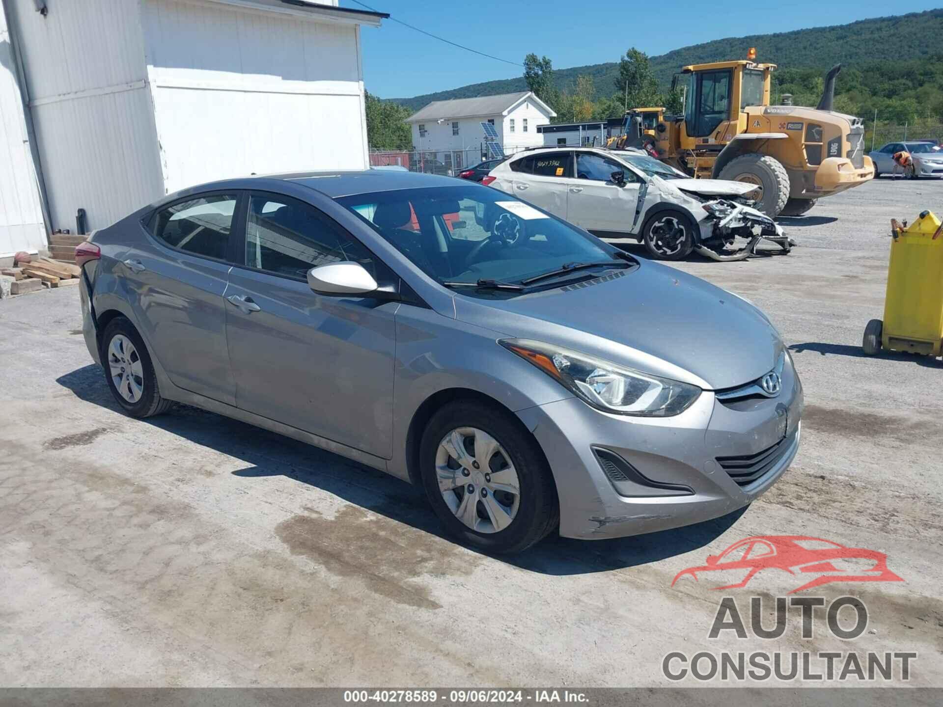 HYUNDAI ELANTRA 2016 - KMHDH4AE7GU543744