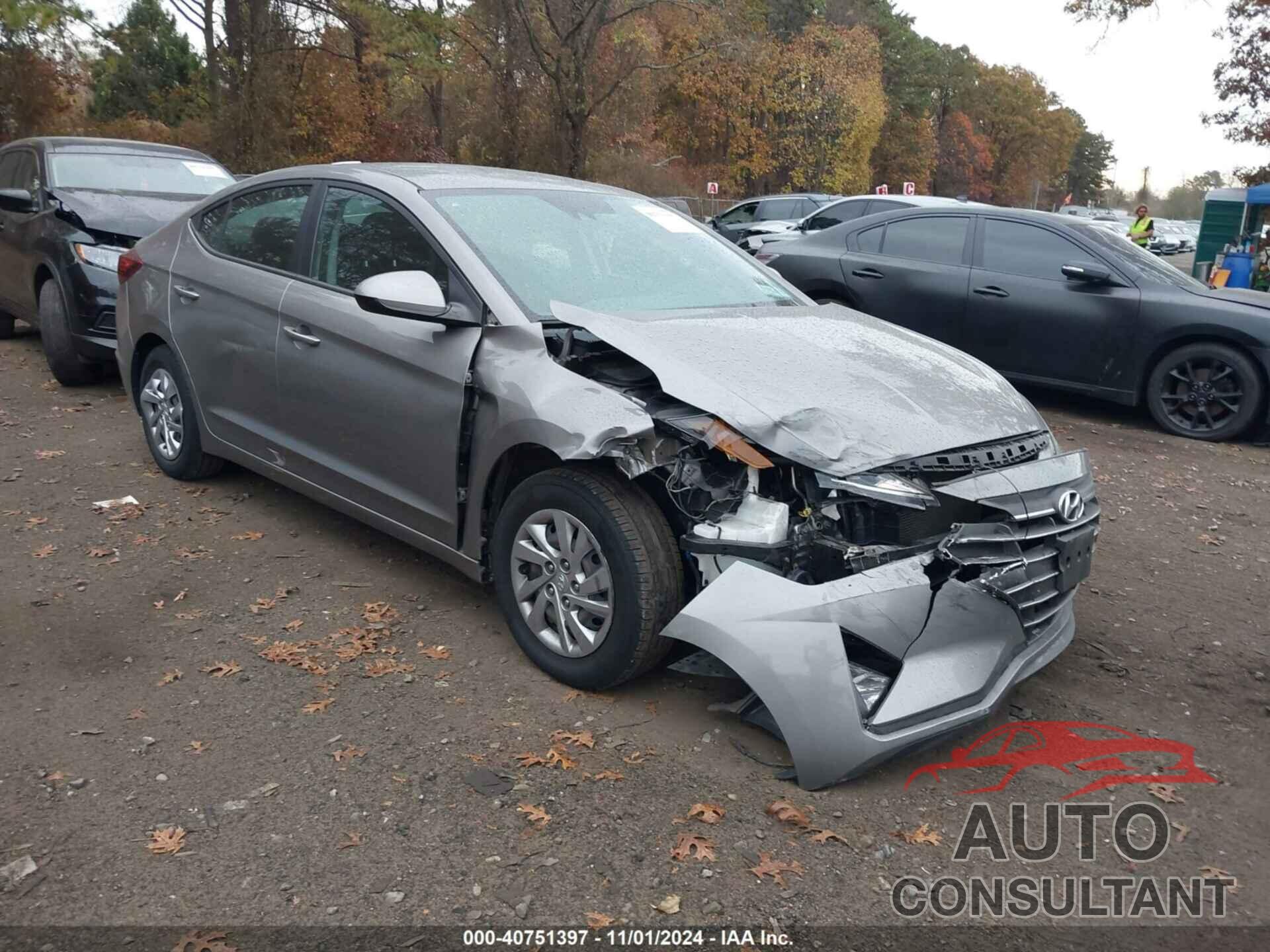 HYUNDAI ELANTRA 2020 - KMHD74LF7LU942771