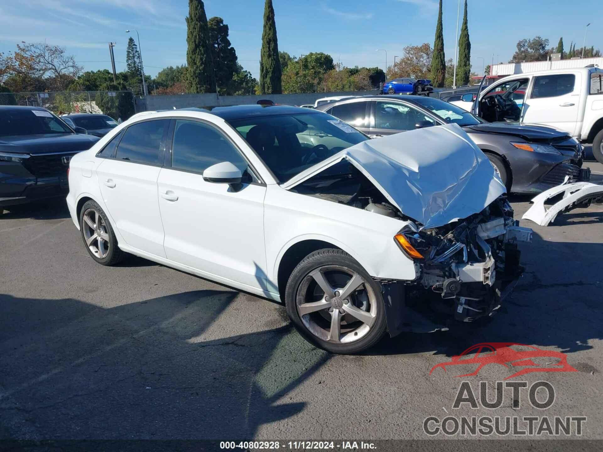 AUDI A3 2015 - WAUACGFF3F1137580