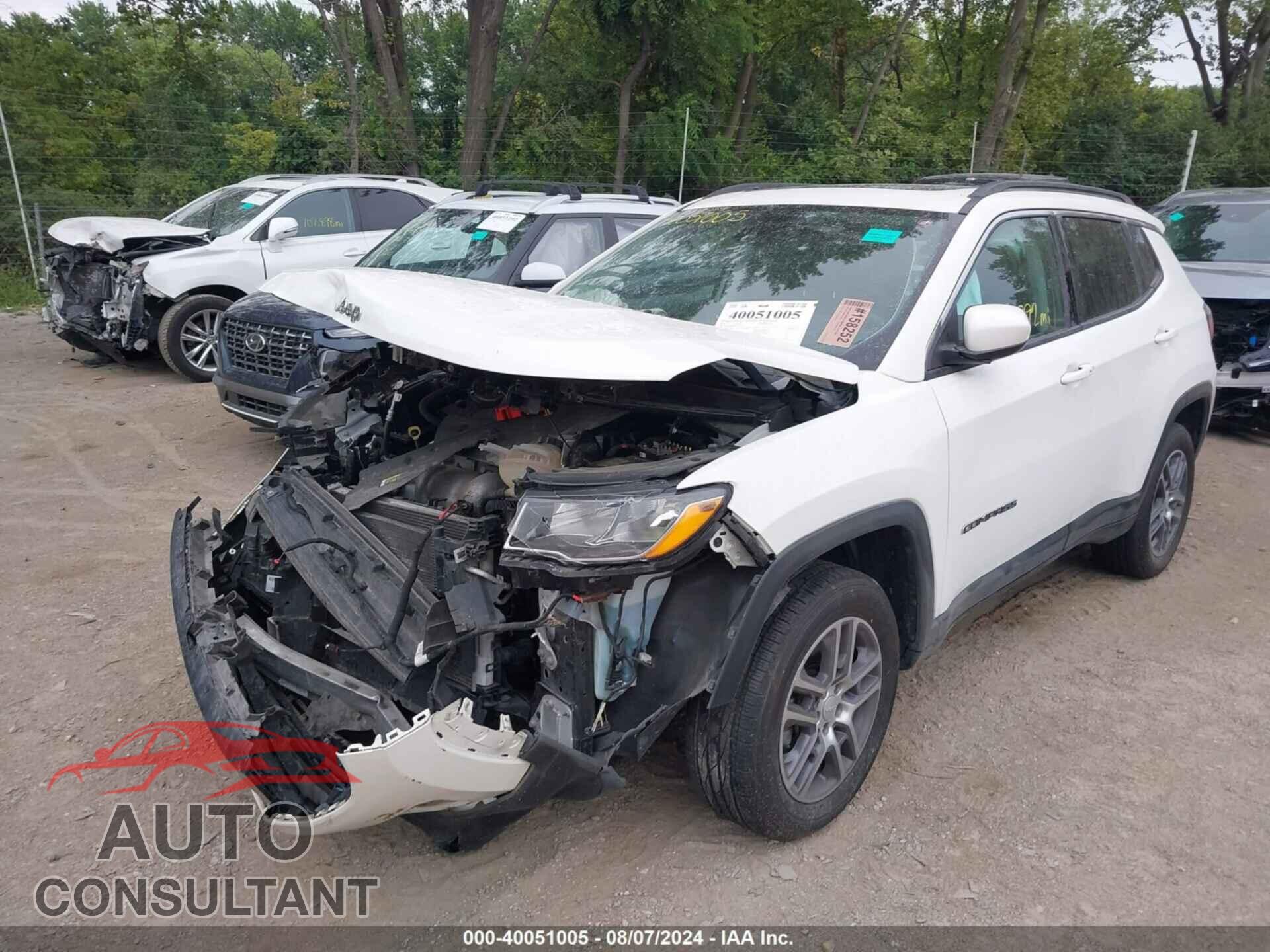 JEEP COMPASS 2020 - 3C4NJDBB3LT255712