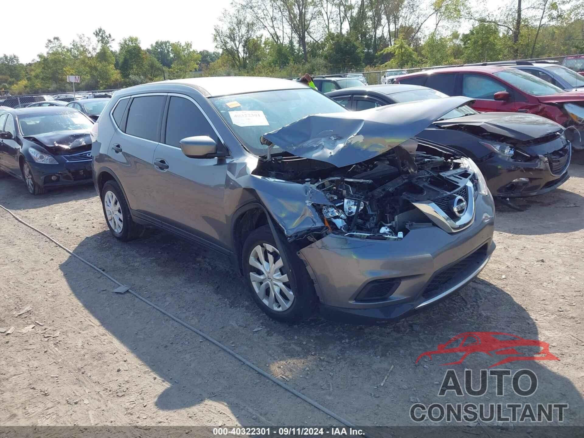 NISSAN ROGUE 2016 - KNMAT2MT7GP611897