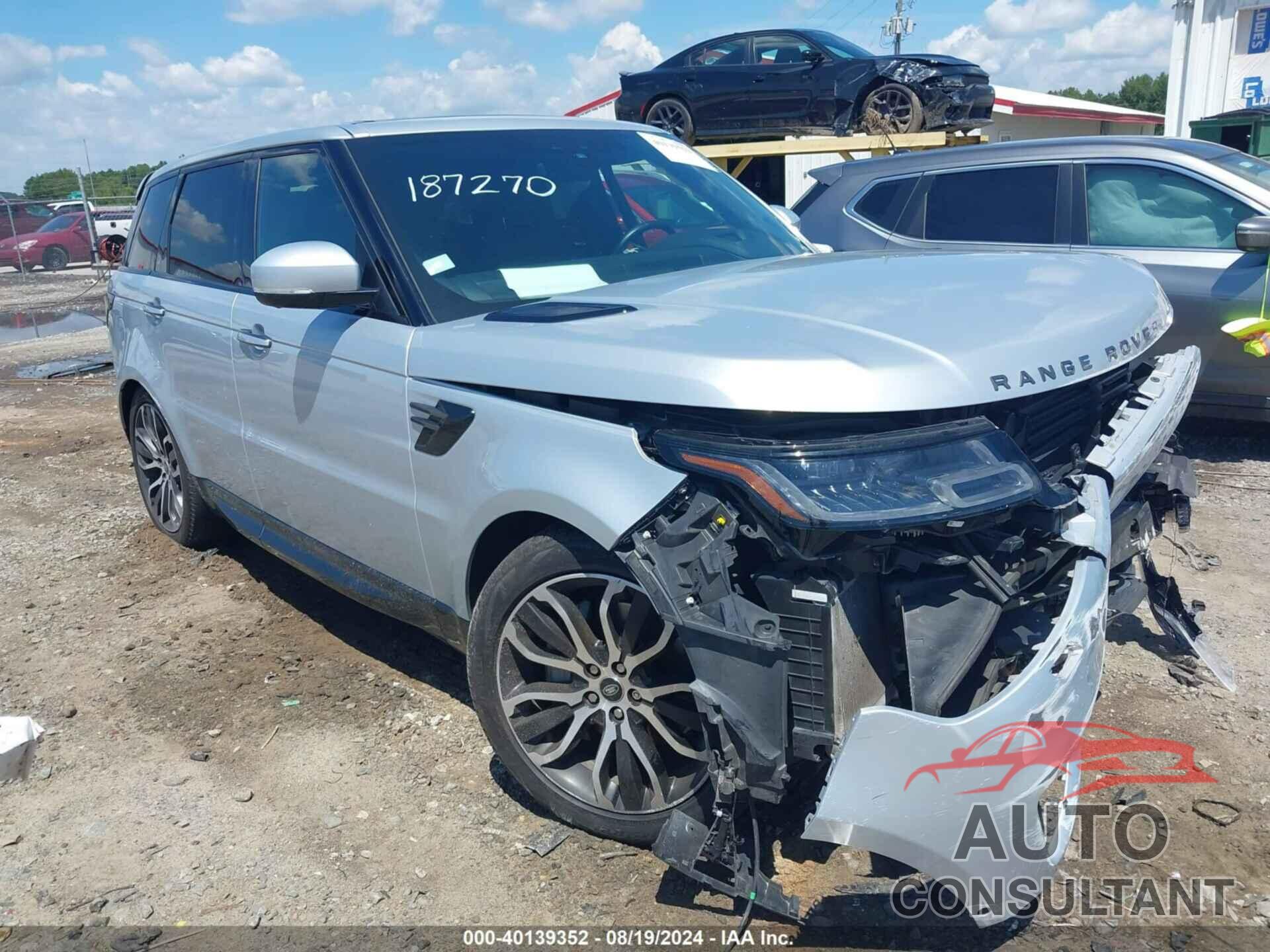 LAND ROVER RANGE ROVER SPORT 2021 - SALWR2SU7MA778669