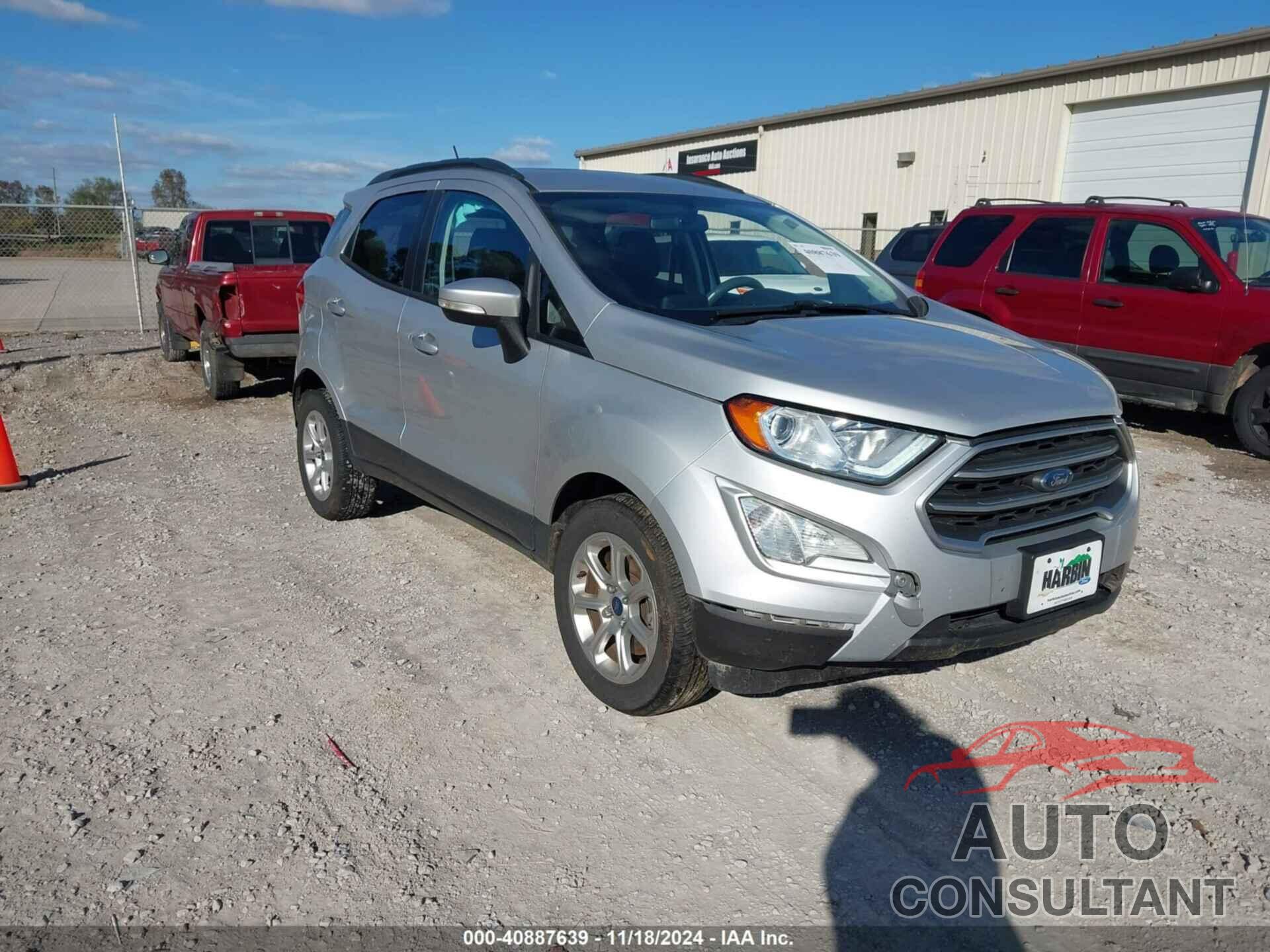 FORD ECOSPORT 2018 - MAJ3P1TE1JC200512