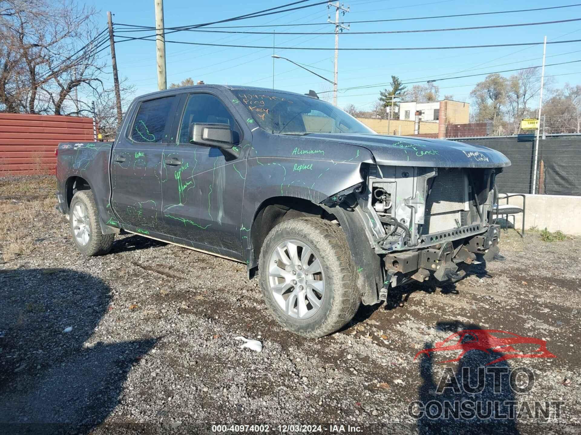CHEVROLET SILVERADO 1500 2021 - 1GCPYBEH2MZ156639
