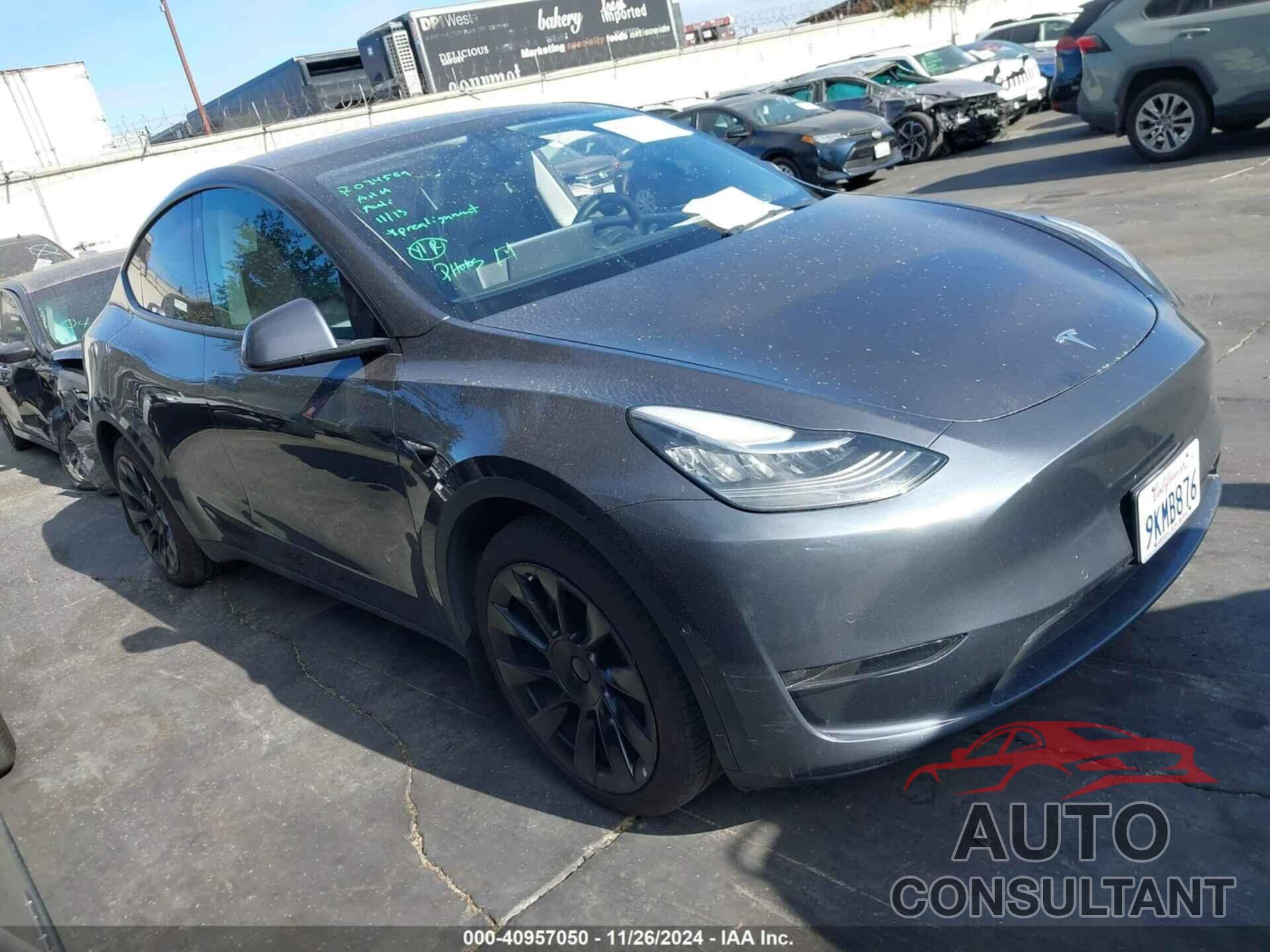 TESLA MODEL Y 2022 - 7SAYGDEE3NF387519