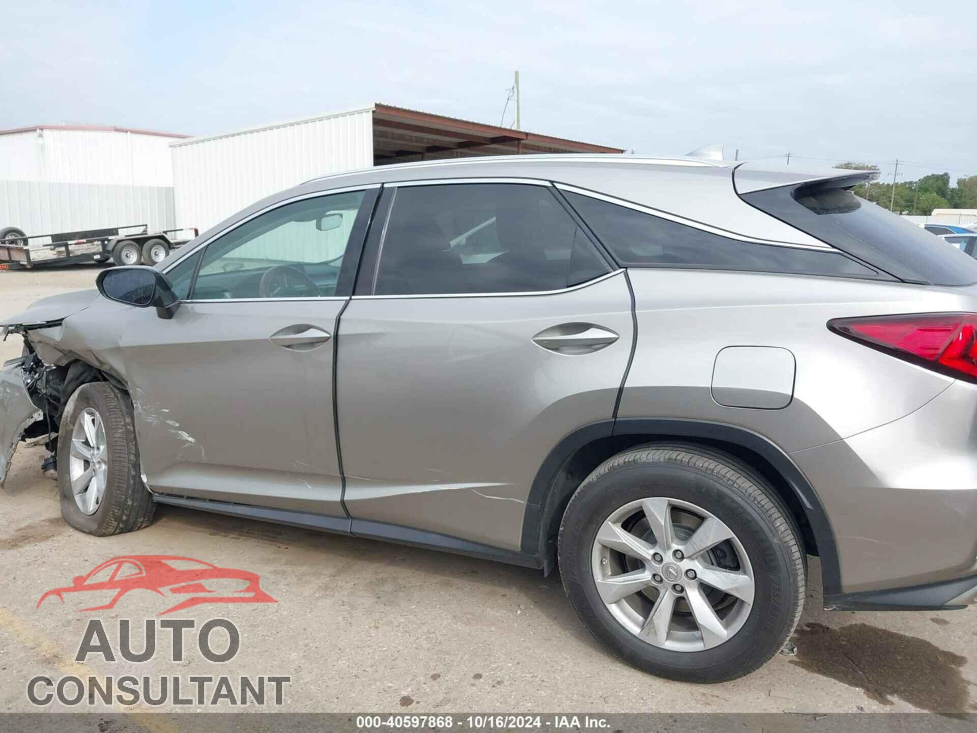 LEXUS RX 350 2017 - 2T2BZMCA3HC117949