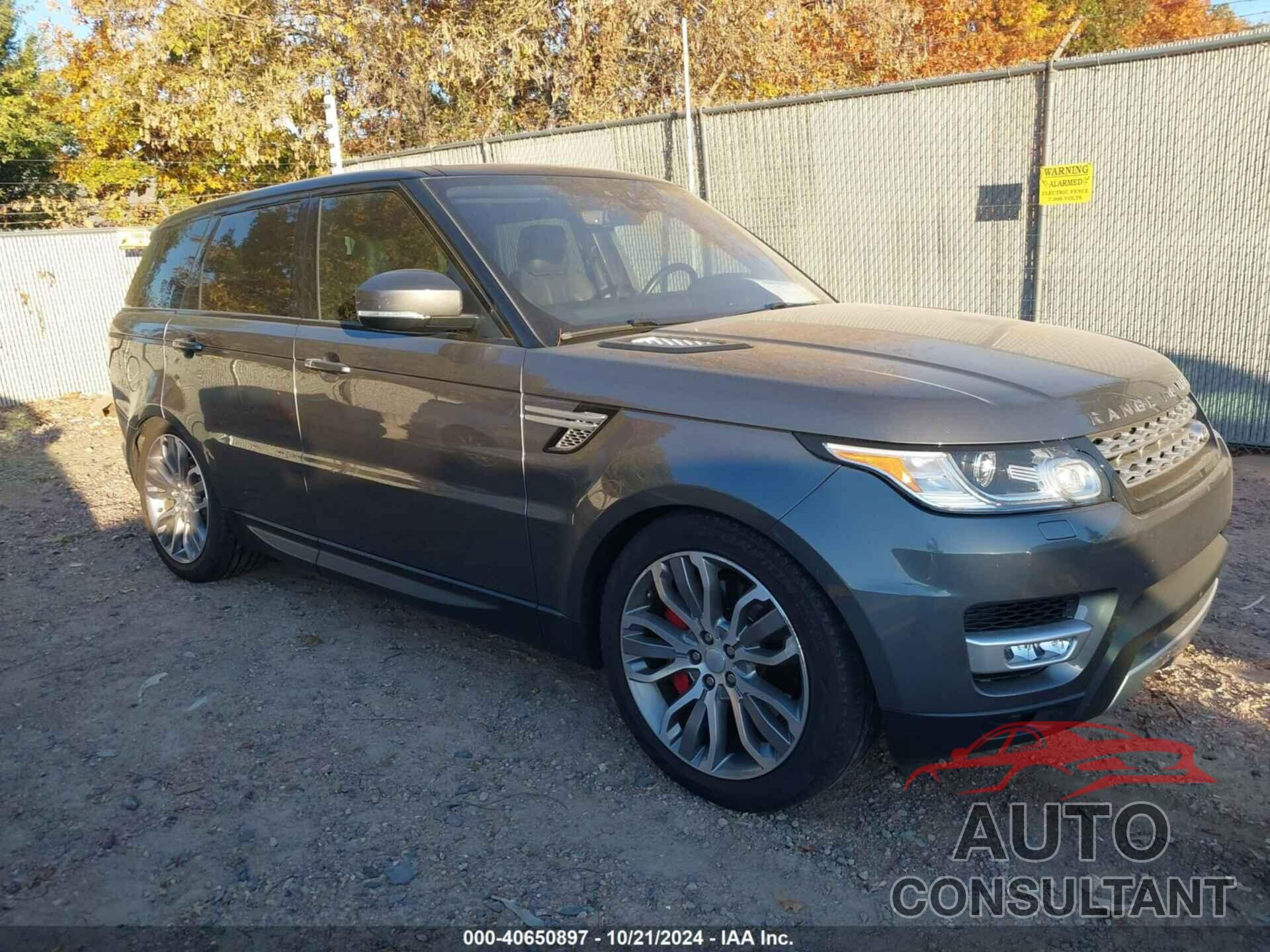 LAND ROVER RANGE ROVER SPORT 2017 - SALWR2FE8HA127656