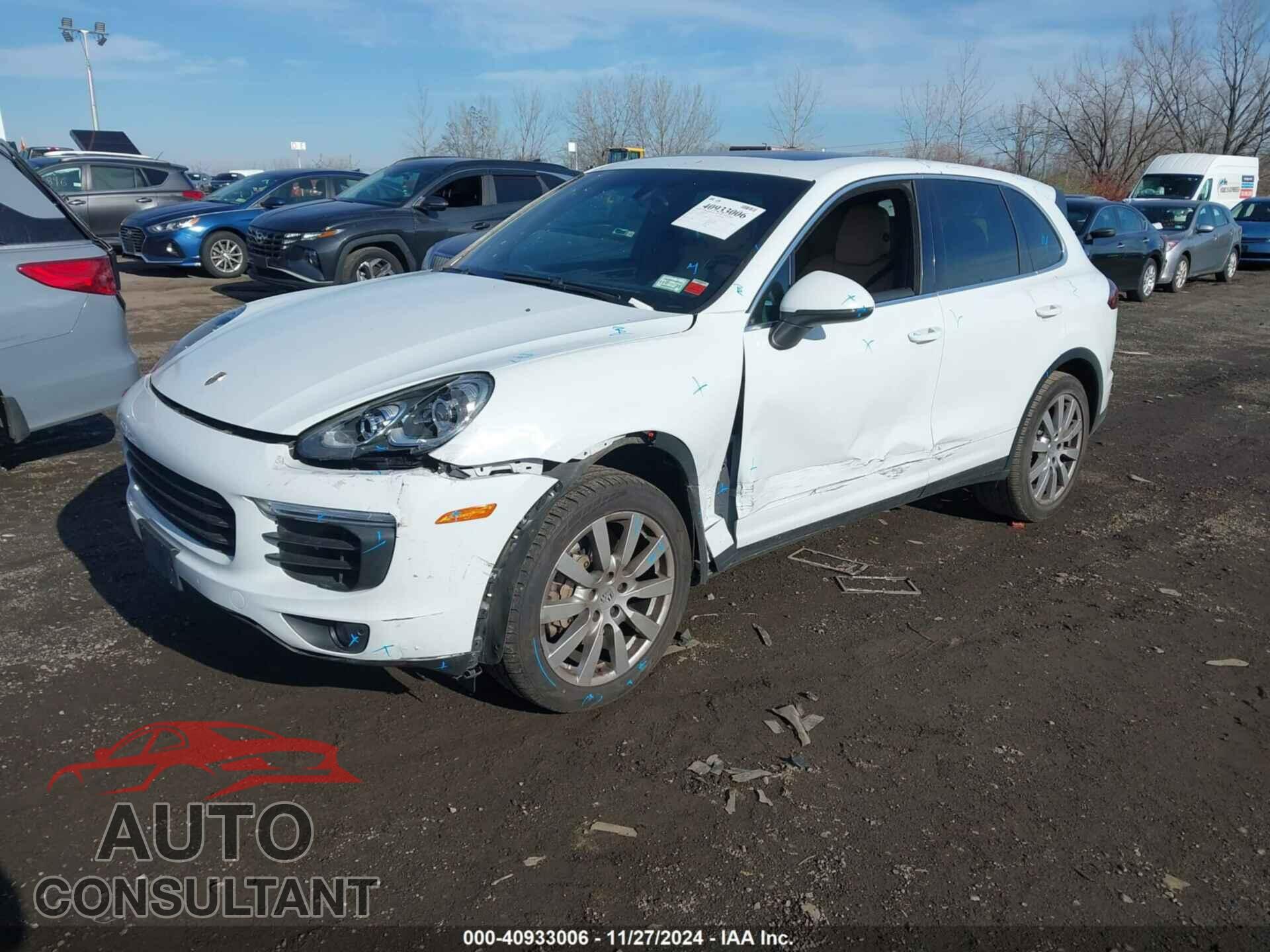 PORSCHE CAYENNE 2015 - WP1AB2A23FLA57177