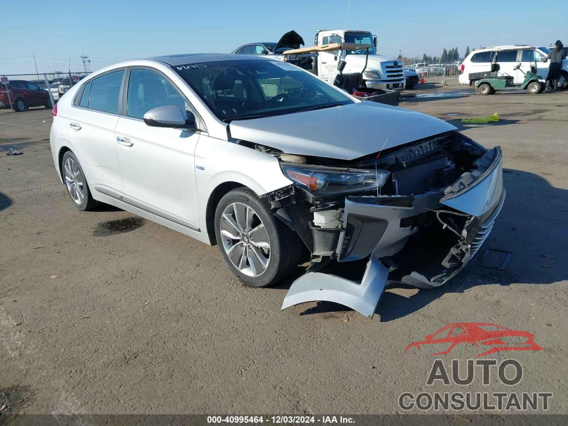 HYUNDAI IONIQ HYBRID 2019 - KMHC05LCXKU133145