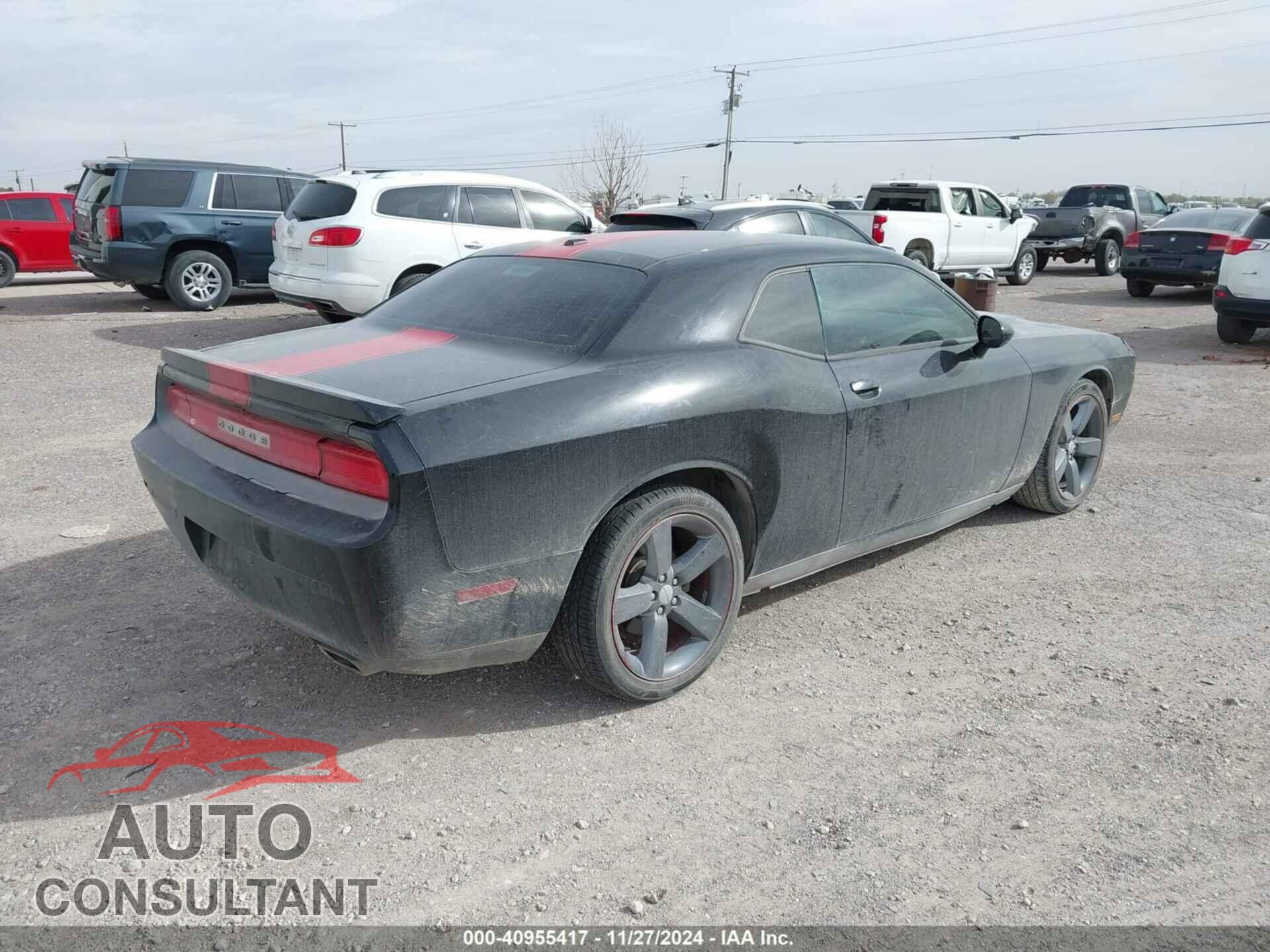 DODGE CHALLENGER 2013 - 2C3CDYAG8DH676472
