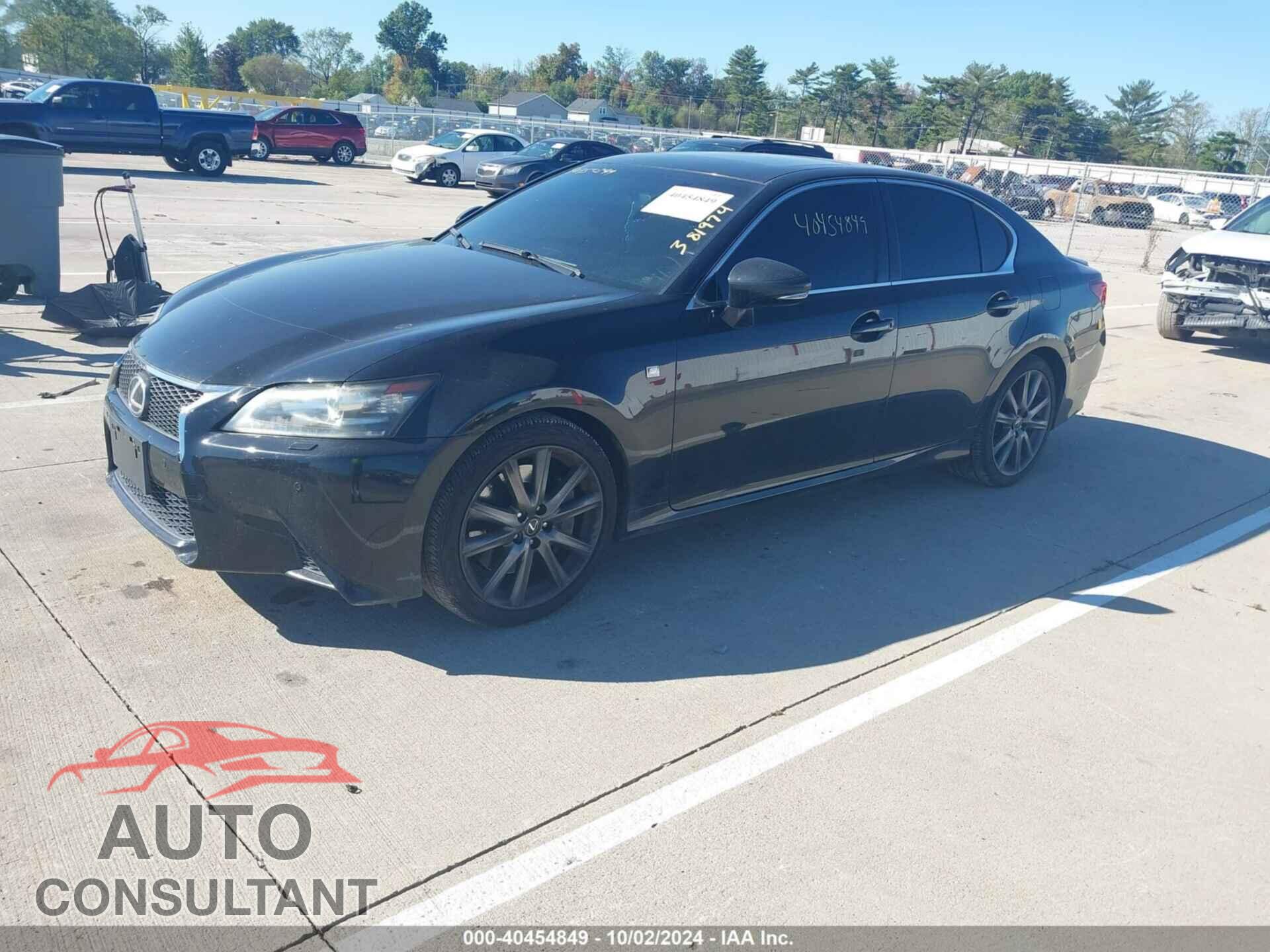 LEXUS GS 350 2013 - JTHBE1BL8D5000388
