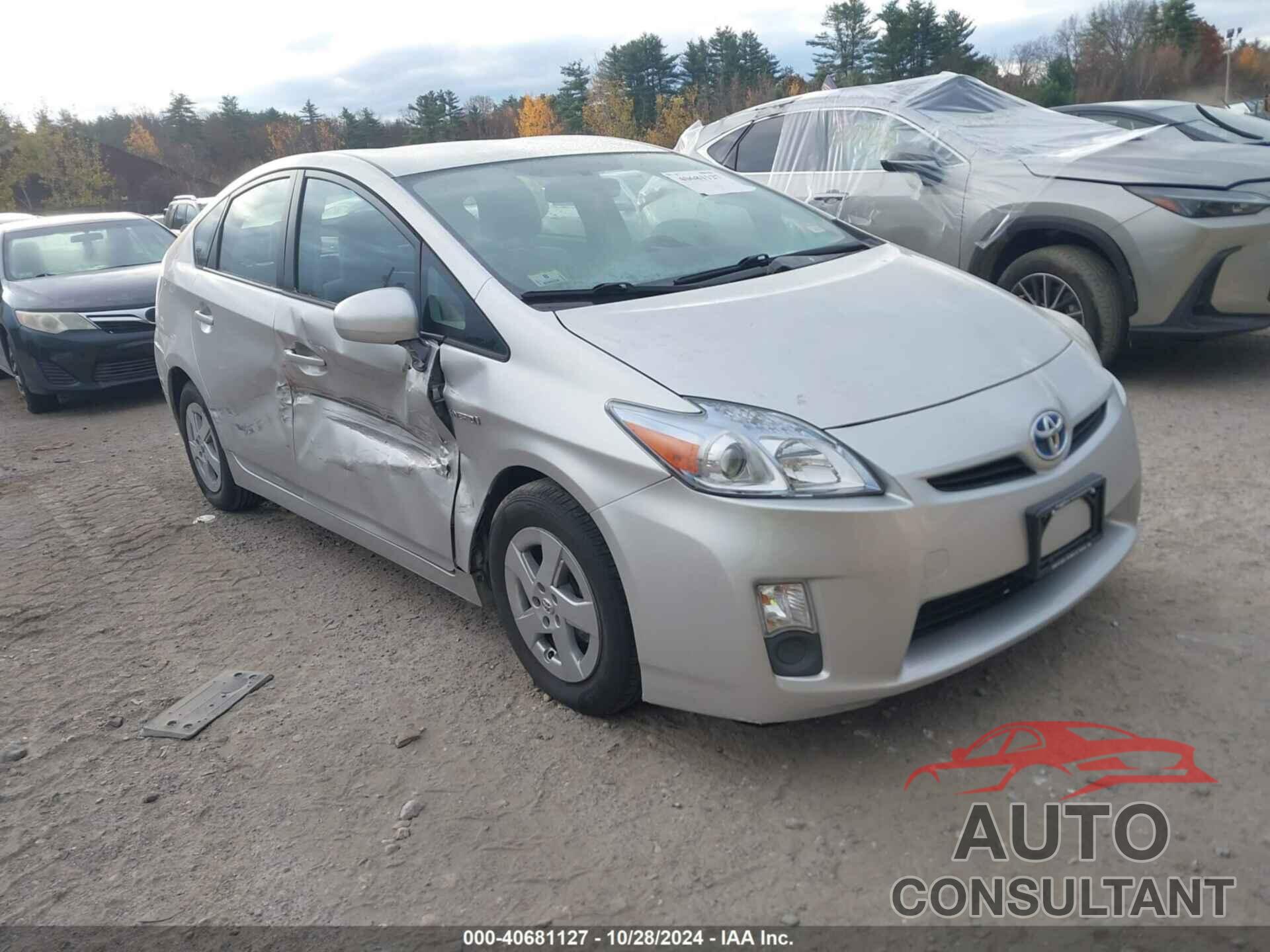 TOYOTA PRIUS 2010 - JTDKN3DU8A1013681