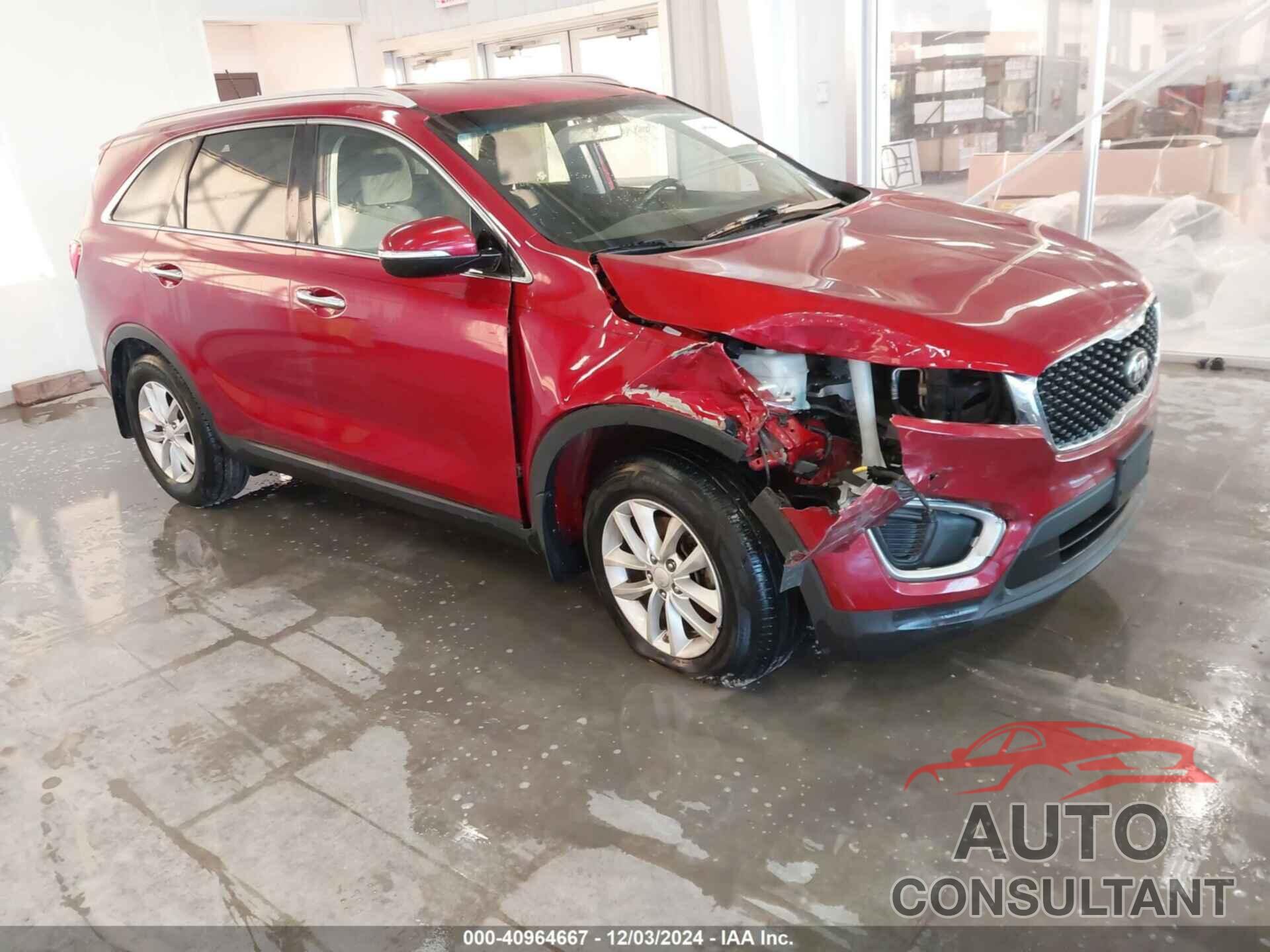 KIA SORENTO 2017 - 5XYPG4A3XHG214042