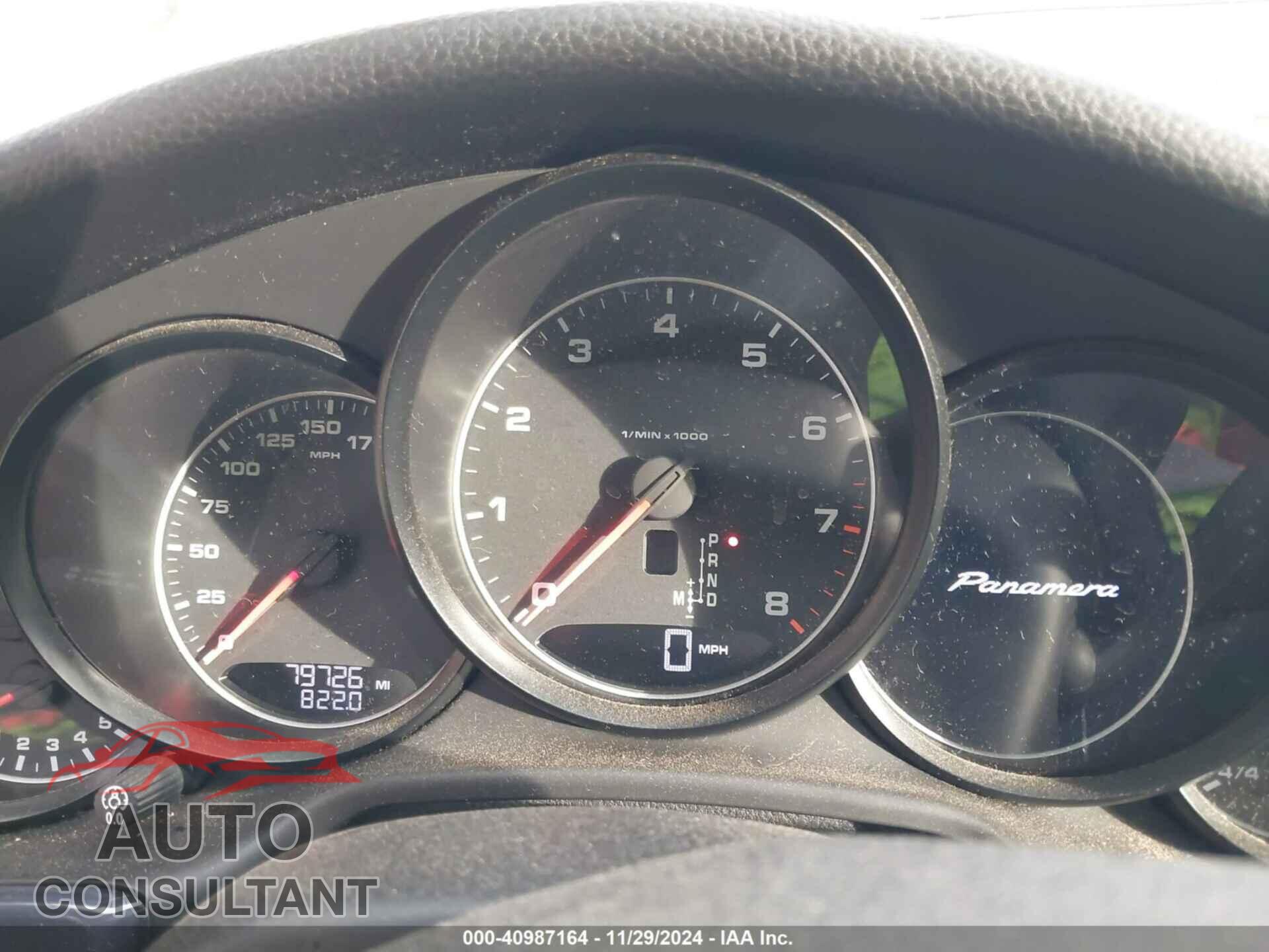 PORSCHE PANAMERA 2012 - WP0AA2A72CL018950