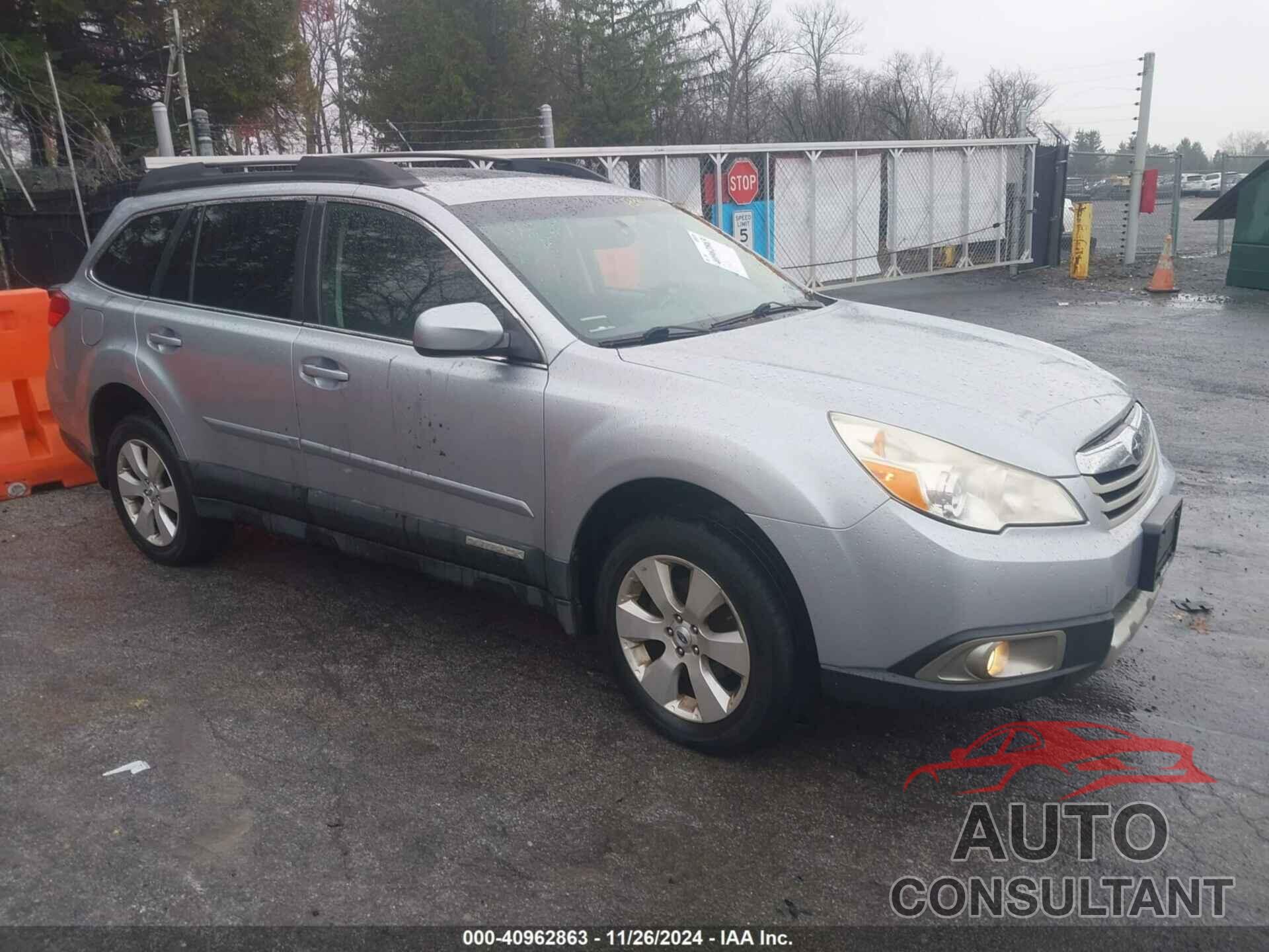 SUBARU OUTBACK 2012 - 4S4BRBKC4C3291036