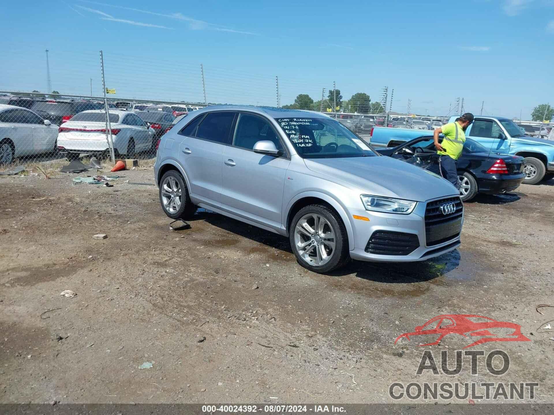 AUDI Q3 2018 - WA1BCCFS5JR004255