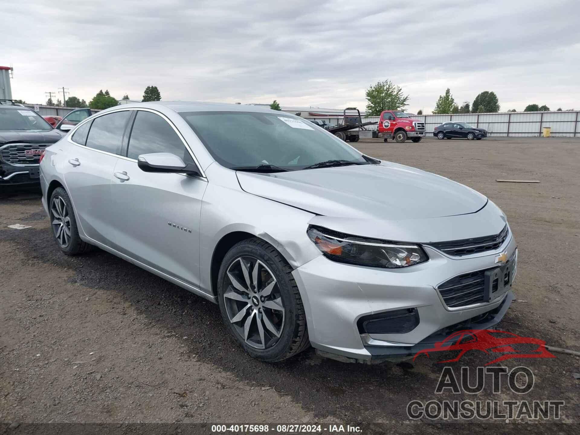 CHEVROLET MALIBU 2017 - 1G1ZE5ST7HF113331