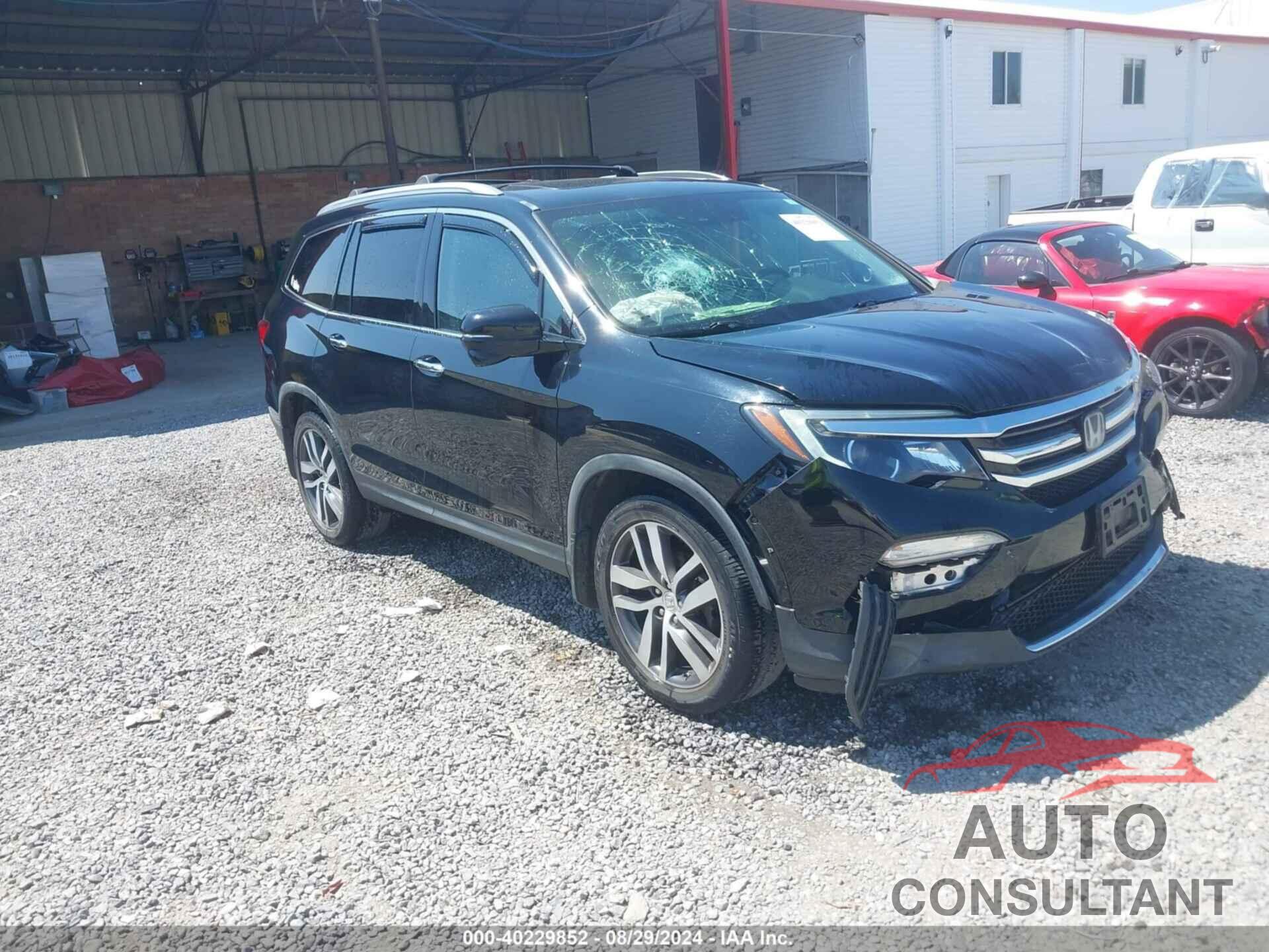 HONDA PILOT 2016 - 5FNYF6H96GB003939