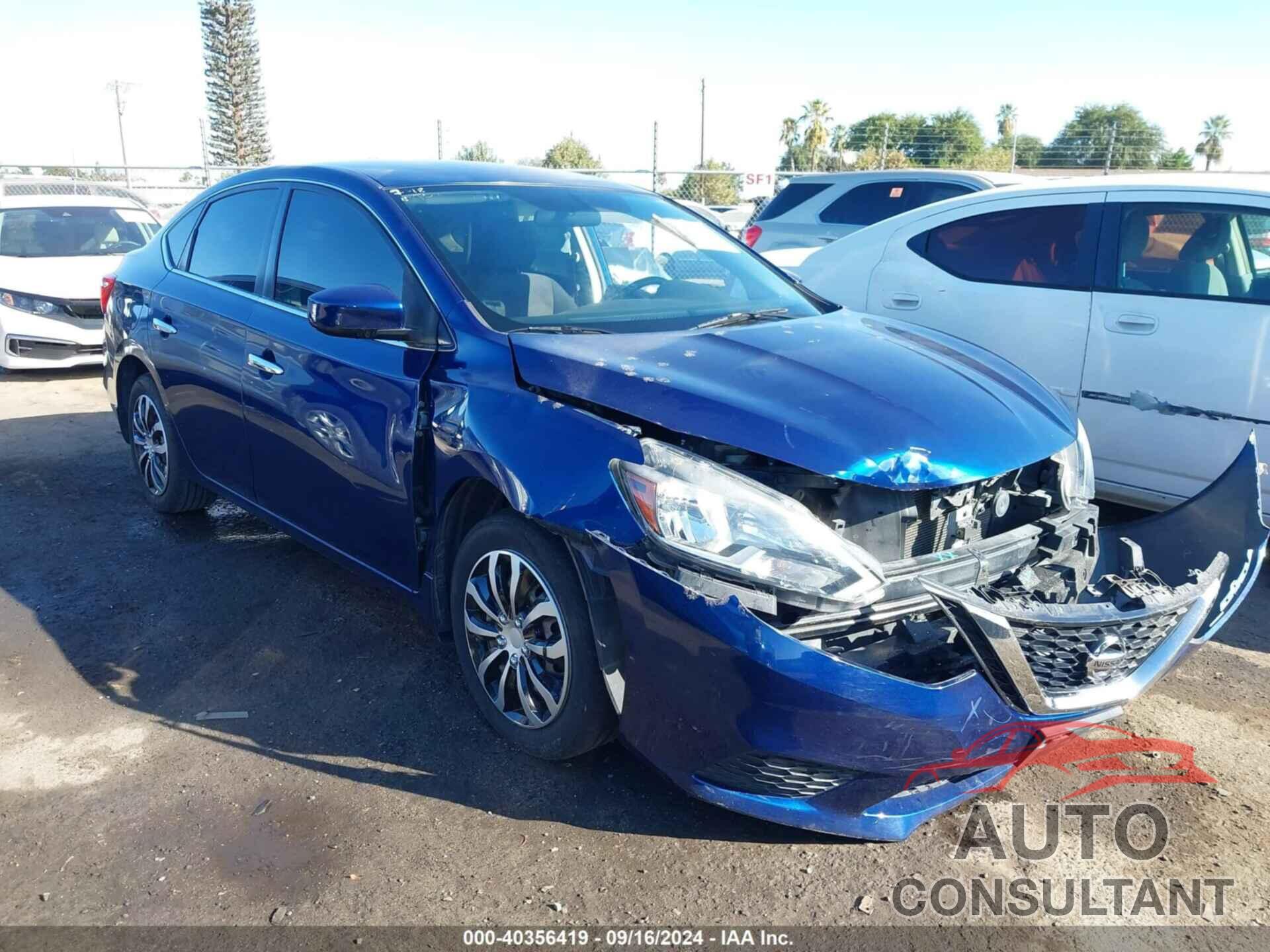 NISSAN SENTRA 2017 - 3N1AB7AP8HY329598