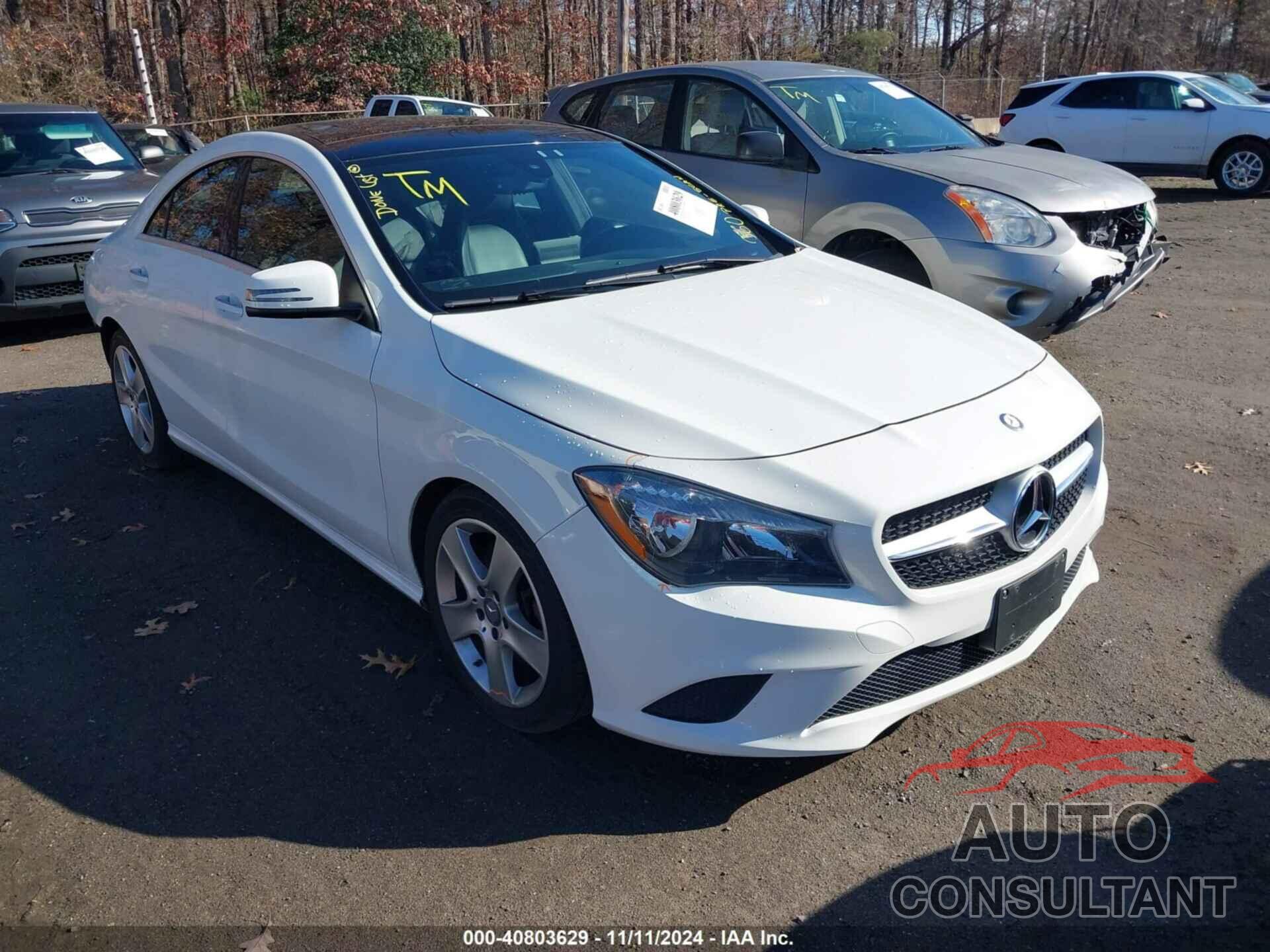 MERCEDES-BENZ CLA 250 2016 - WDDSJ4GB3GN366199