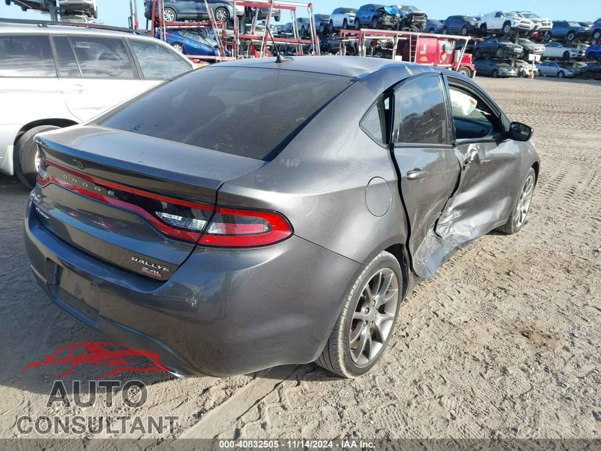 DODGE DART 2014 - 1C3CDFBB3ED862037