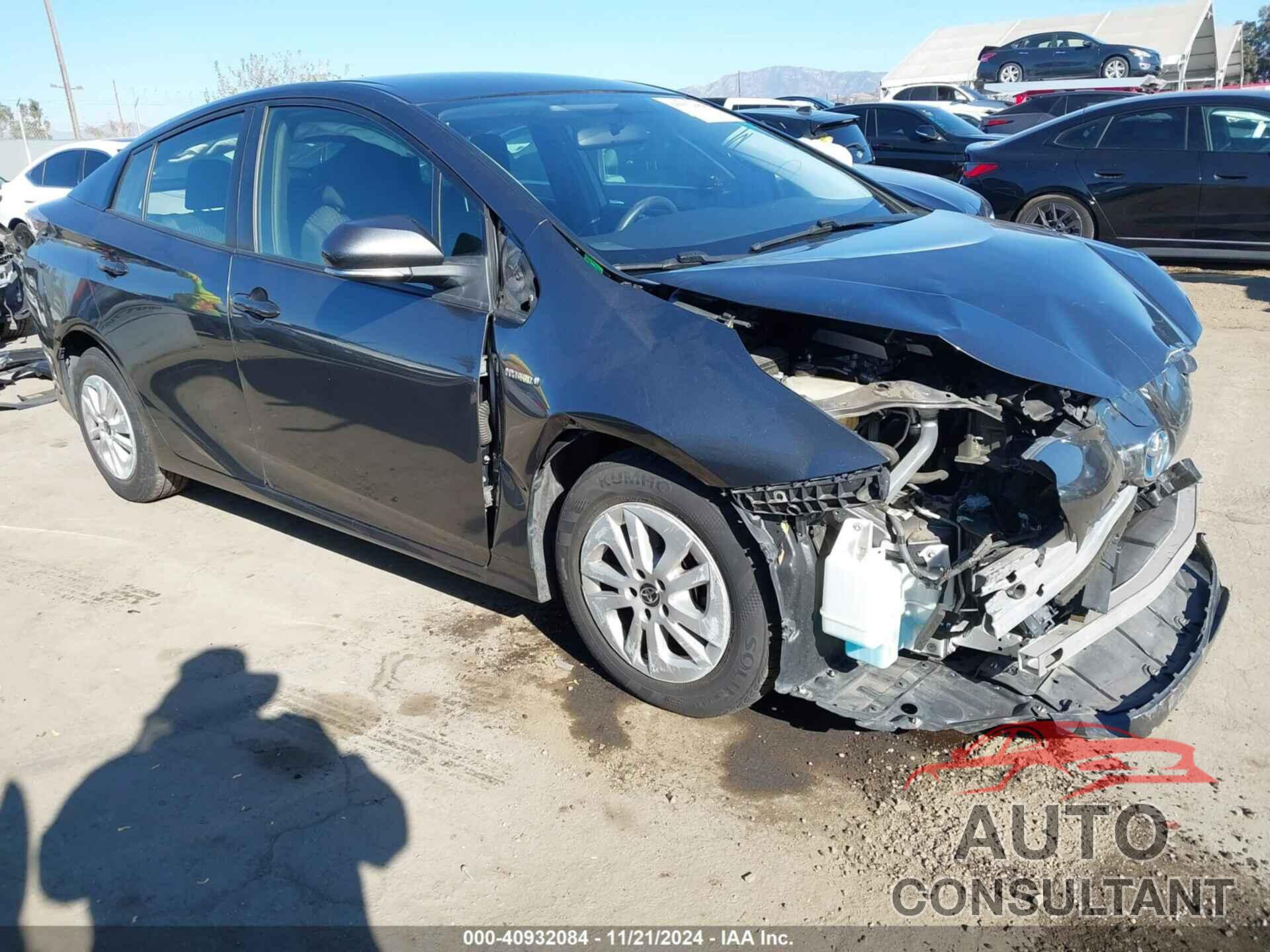 TOYOTA PRIUS 2016 - JTDKBRFU9G3018734