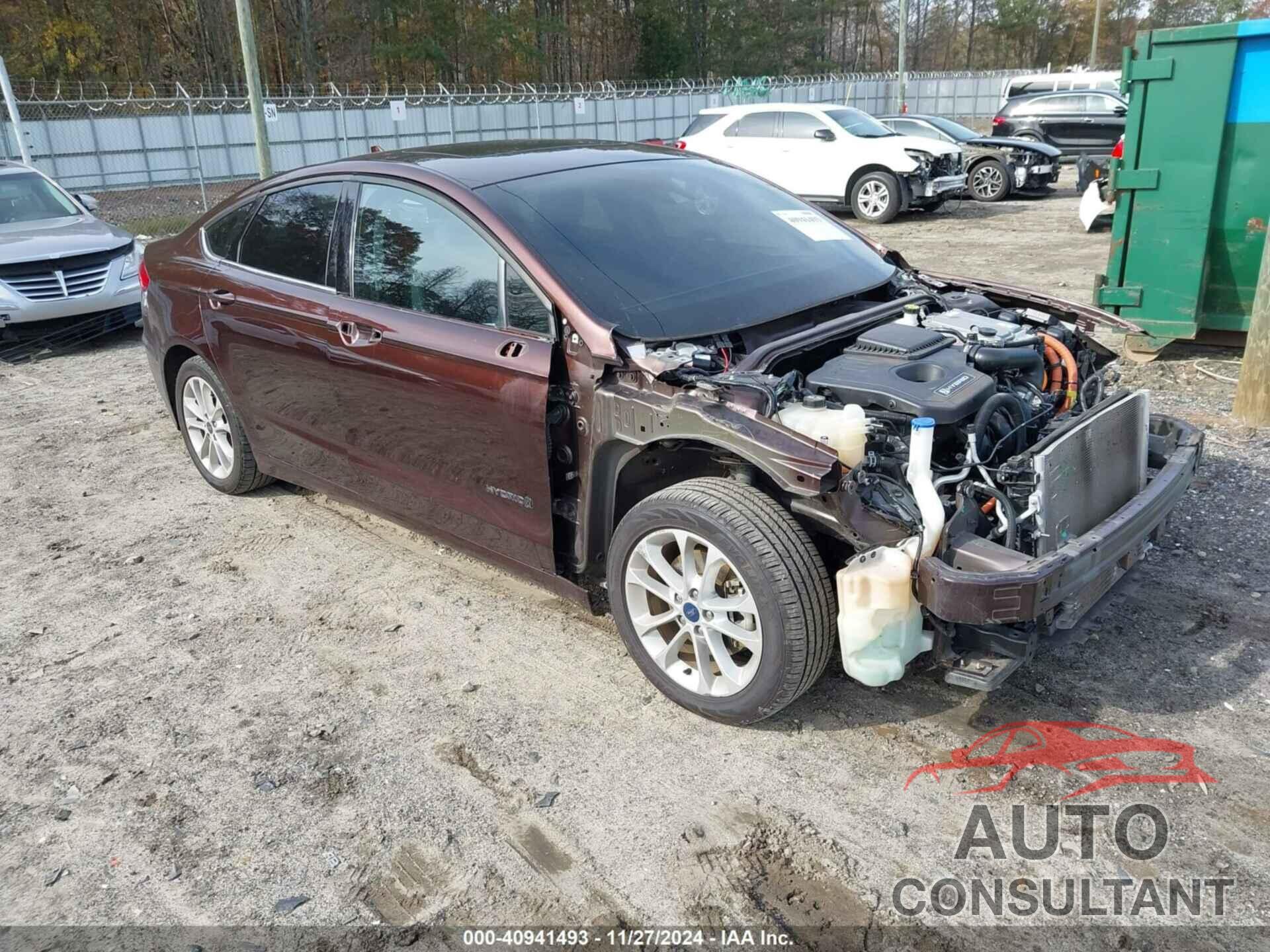 FORD FUSION HYBRID 2019 - 3FA6P0LUXKR243702