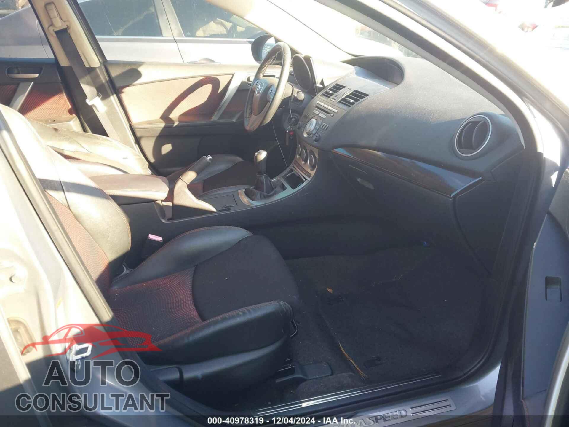 MAZDA MAZDASPEED3 2011 - JM1BL1K32B1449450