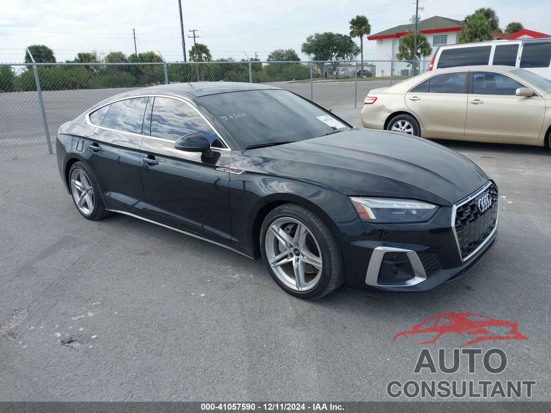 AUDI A5 SPORTBACK 2022 - WAUFACF54NA018768