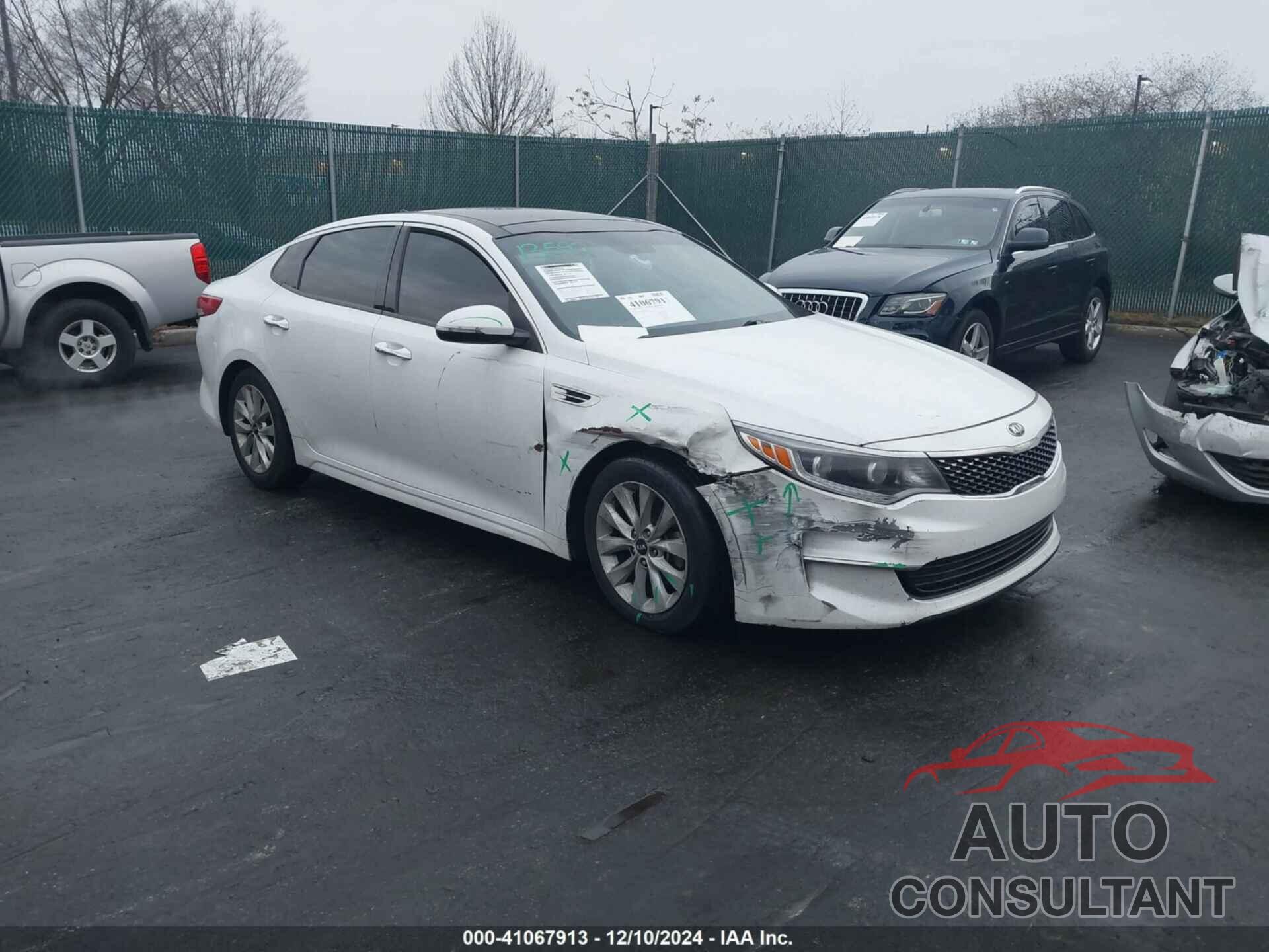 KIA OPTIMA 2016 - 5XXGU4L31GG103968