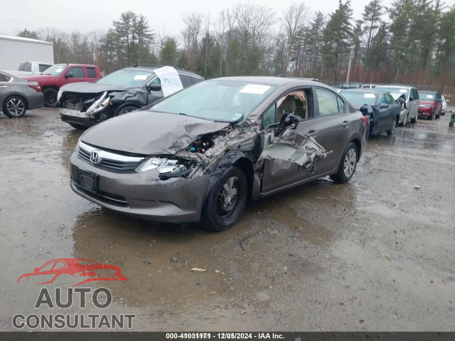 HONDA CIVIC 2012 - JHMFB2F57CS003200